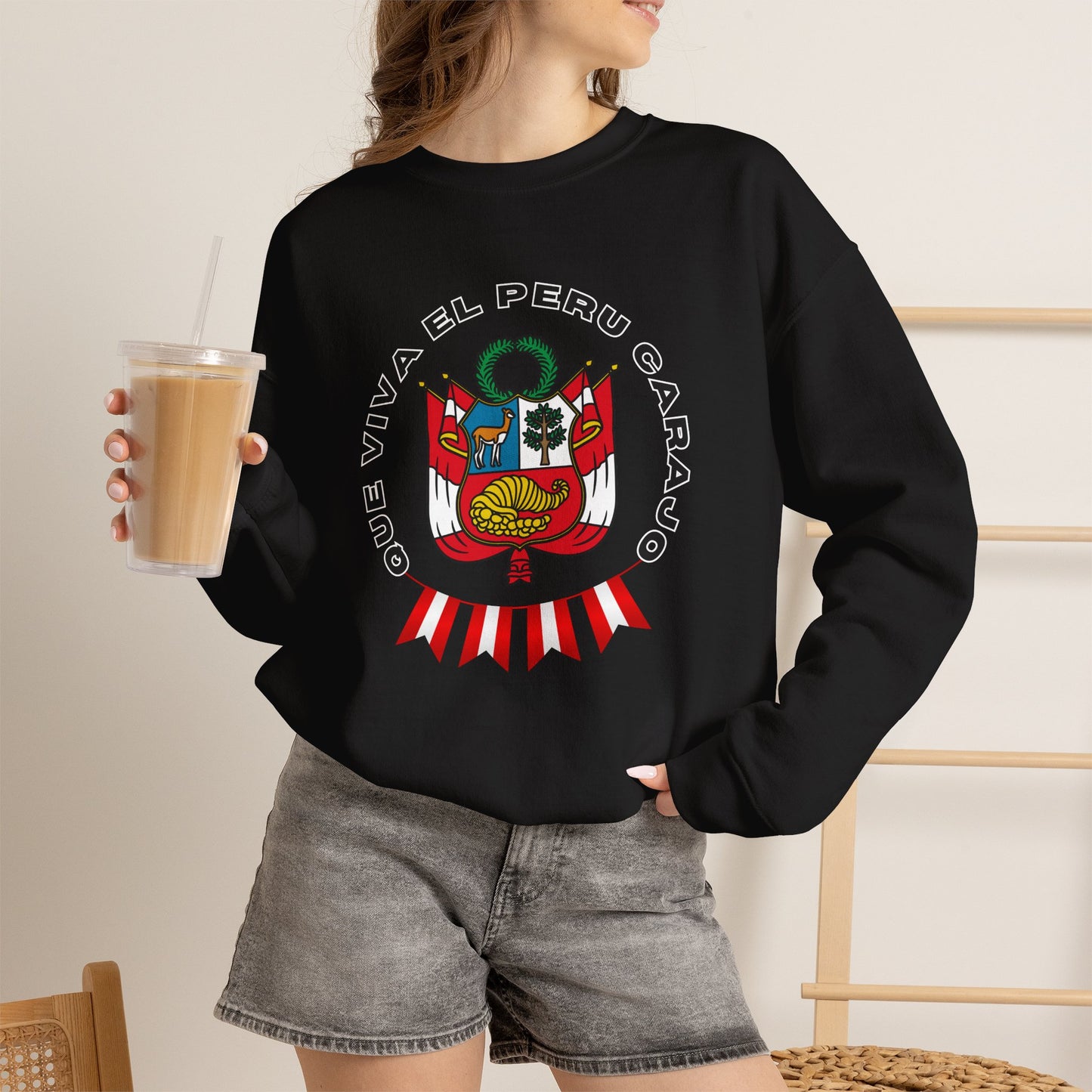 Best Peruvian Unisex Sweatshirt "PERU Escarapela"