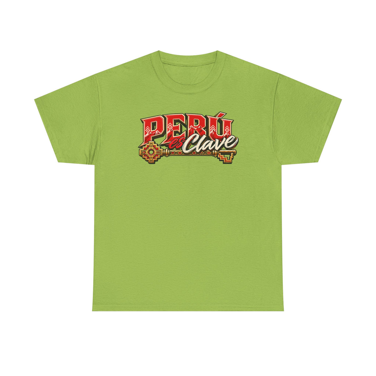 Best Perú es Clave T-Shirt - Gold Key & Andes Peruvian Tee