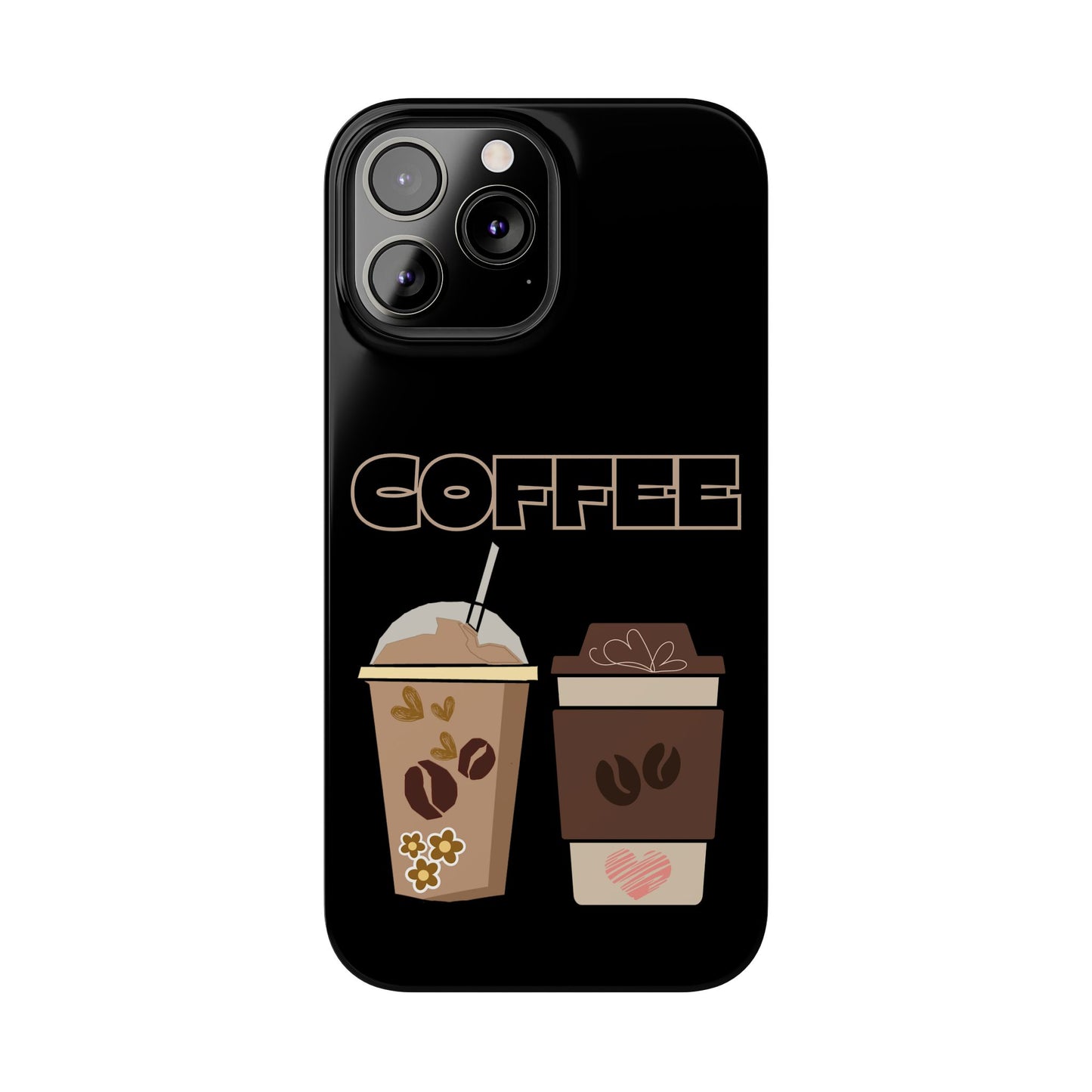 Best Slim Phone Cases "COFFEE"