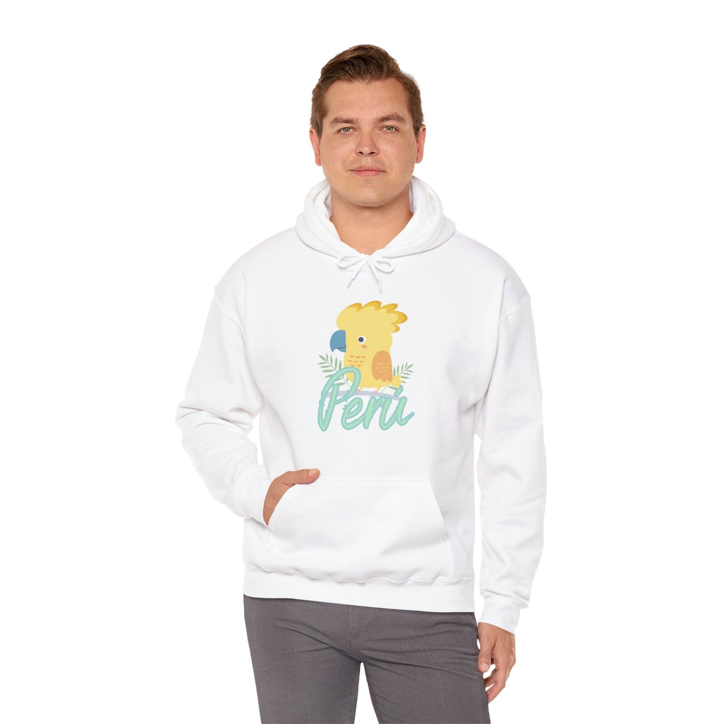 Best Peruvian Unisex Hoodie "Peru Cockatoo"