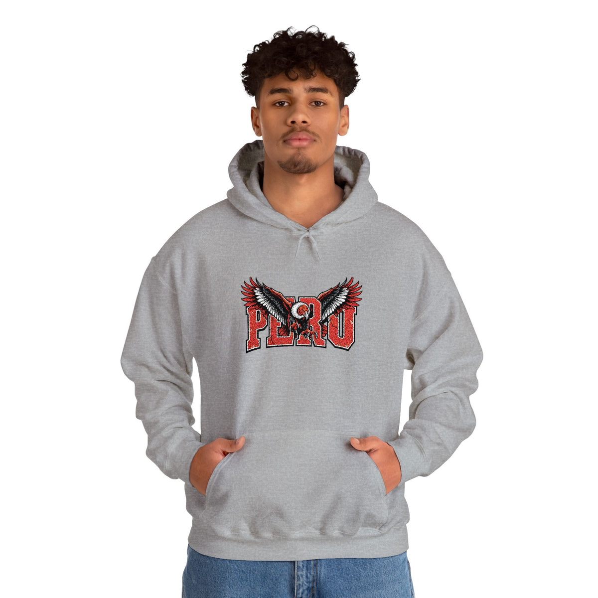 Best Peru Condor Embroidered Hoodie USA