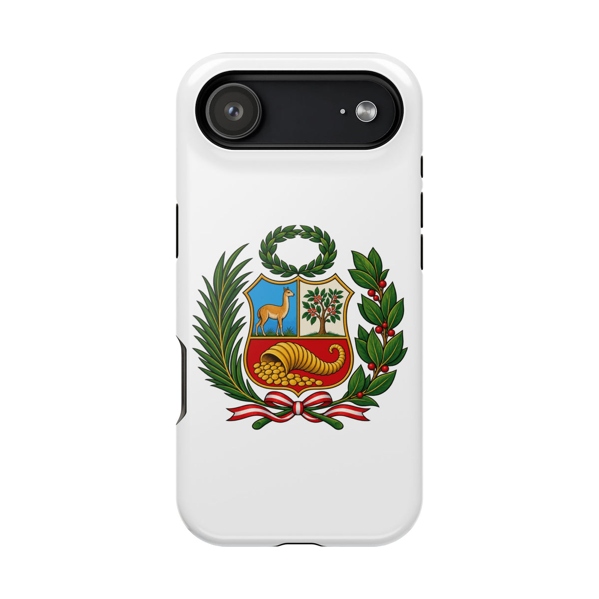 Best Peru Coat of Arms Phone Case - Escudo Nacional Gift