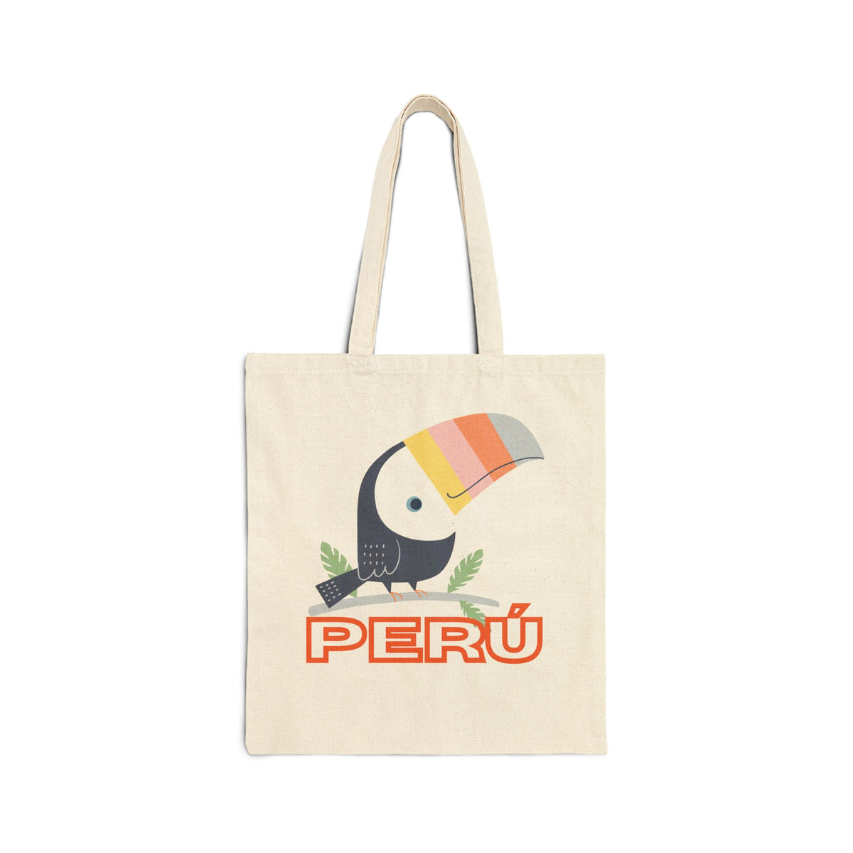 Best Peruvian Canvas Tote Bag "Peru Selva"