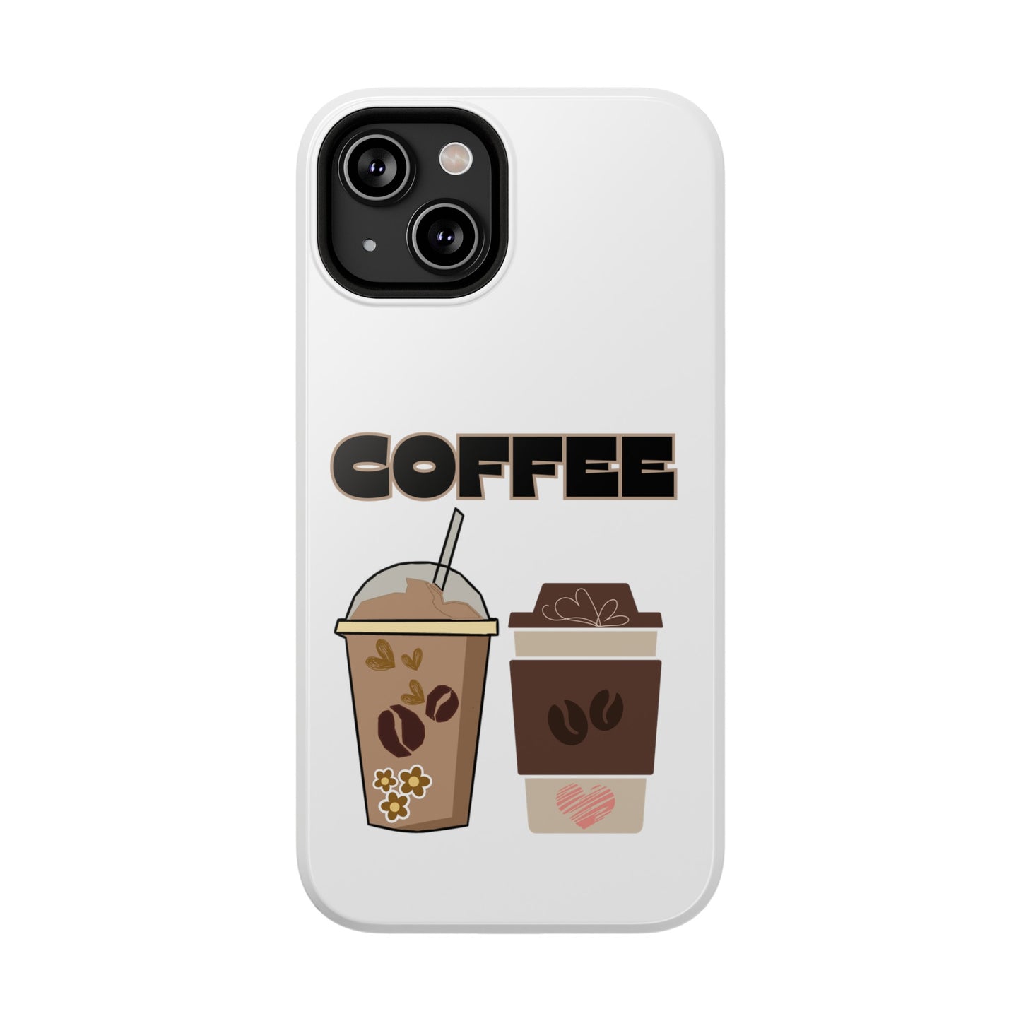 Best Impact-Resistant Phone Cases "COFFEE"