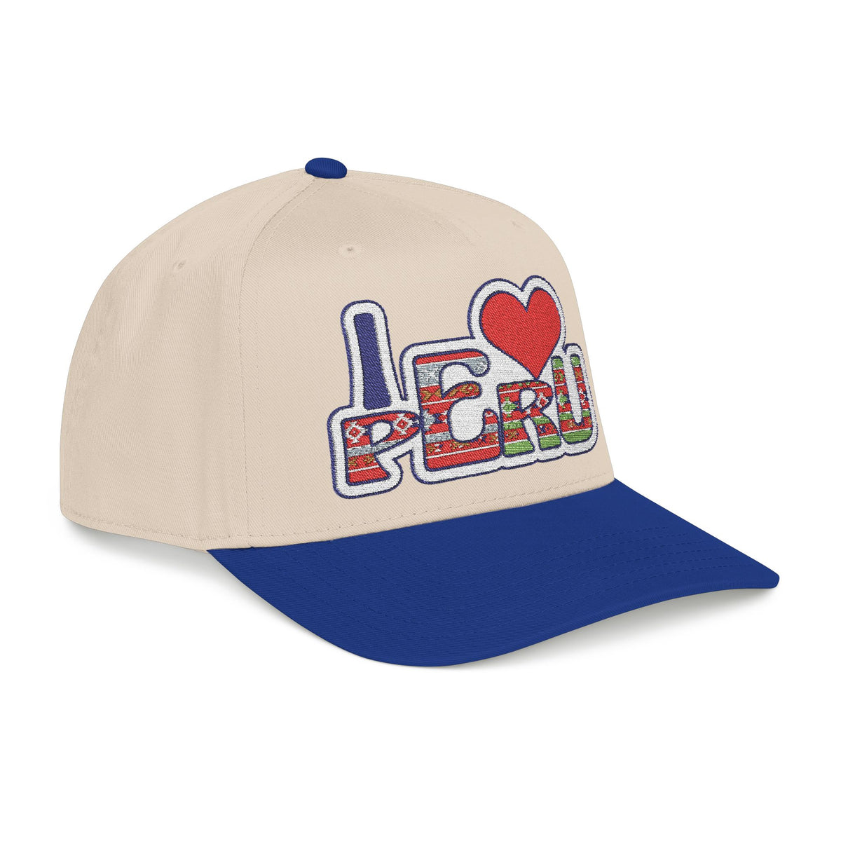 Best I Love Peru Hat - Embroidered Andean Textile Cap