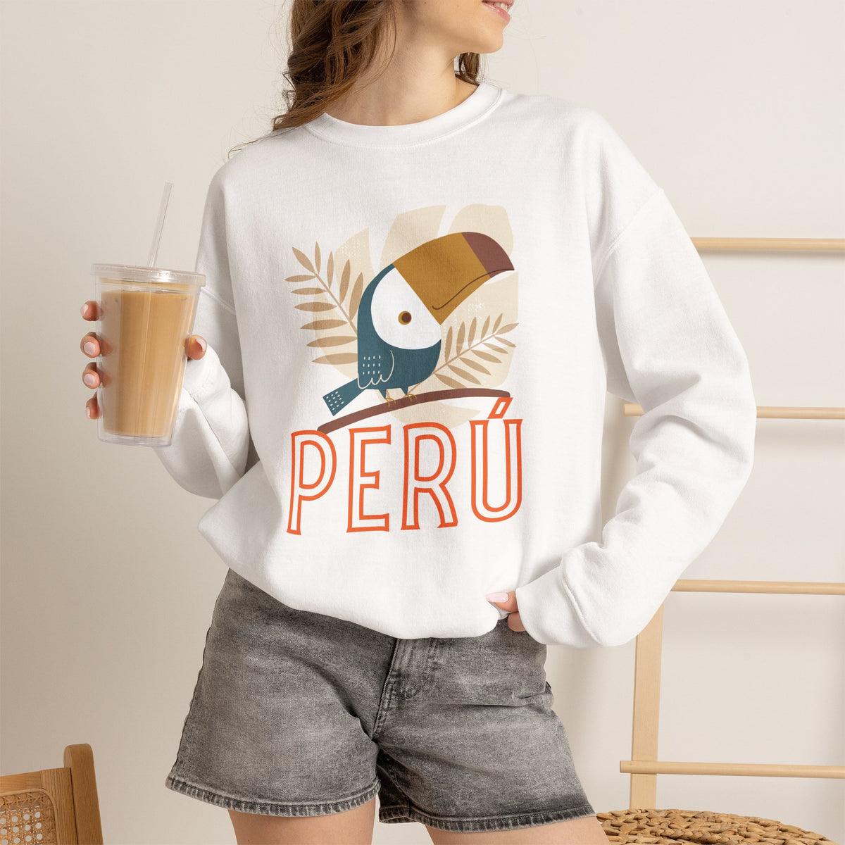 Best Peruvian Unisex Sweatshirt "Peru Toucan"