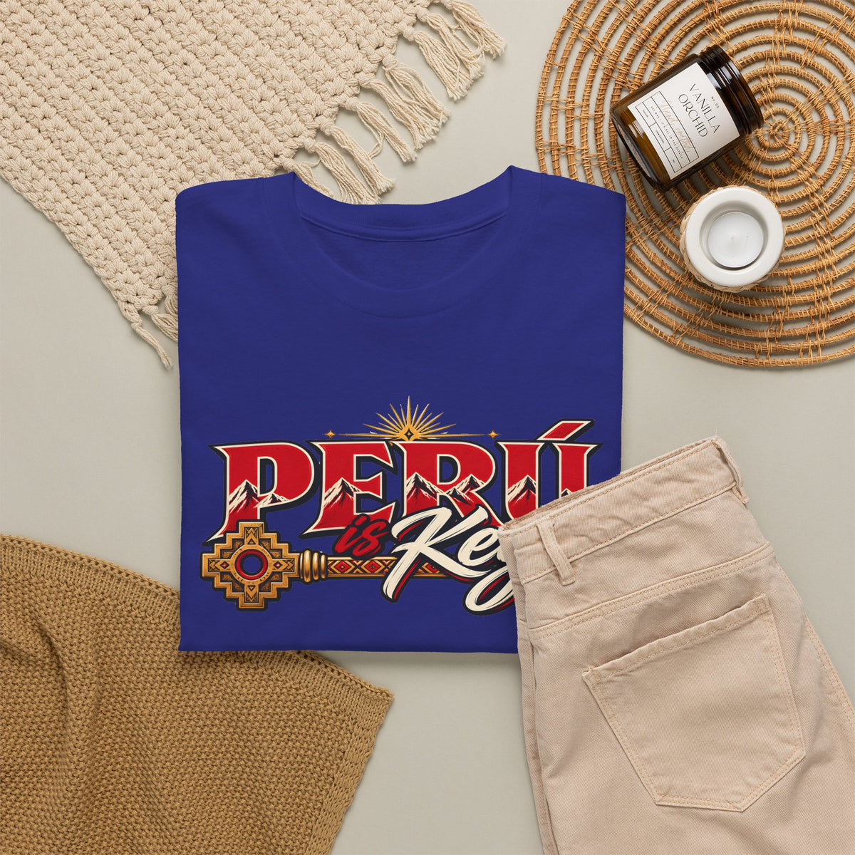 Best Peru is Key T-Shirt - Golden Sun Andes Peruvian Tee