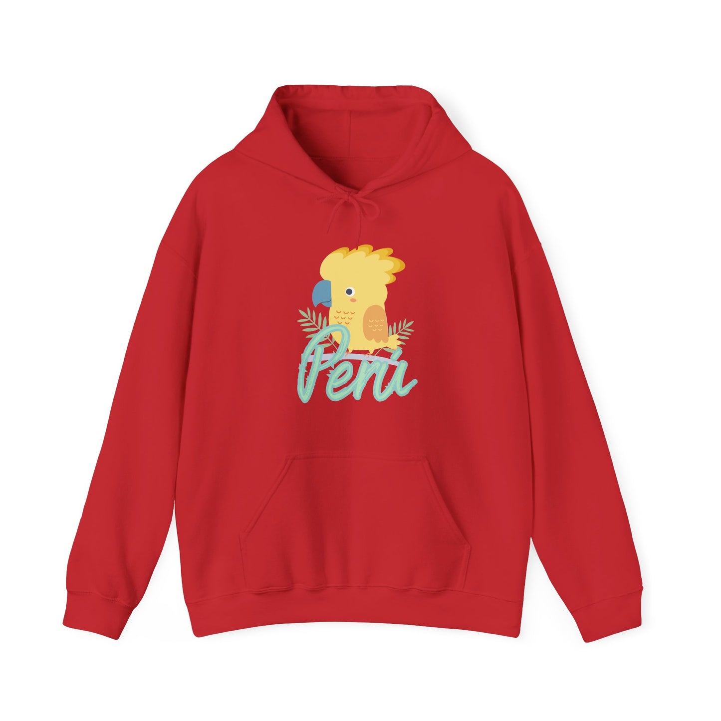 Best Peruvian Unisex Hoodie "Peru Cockatoo"