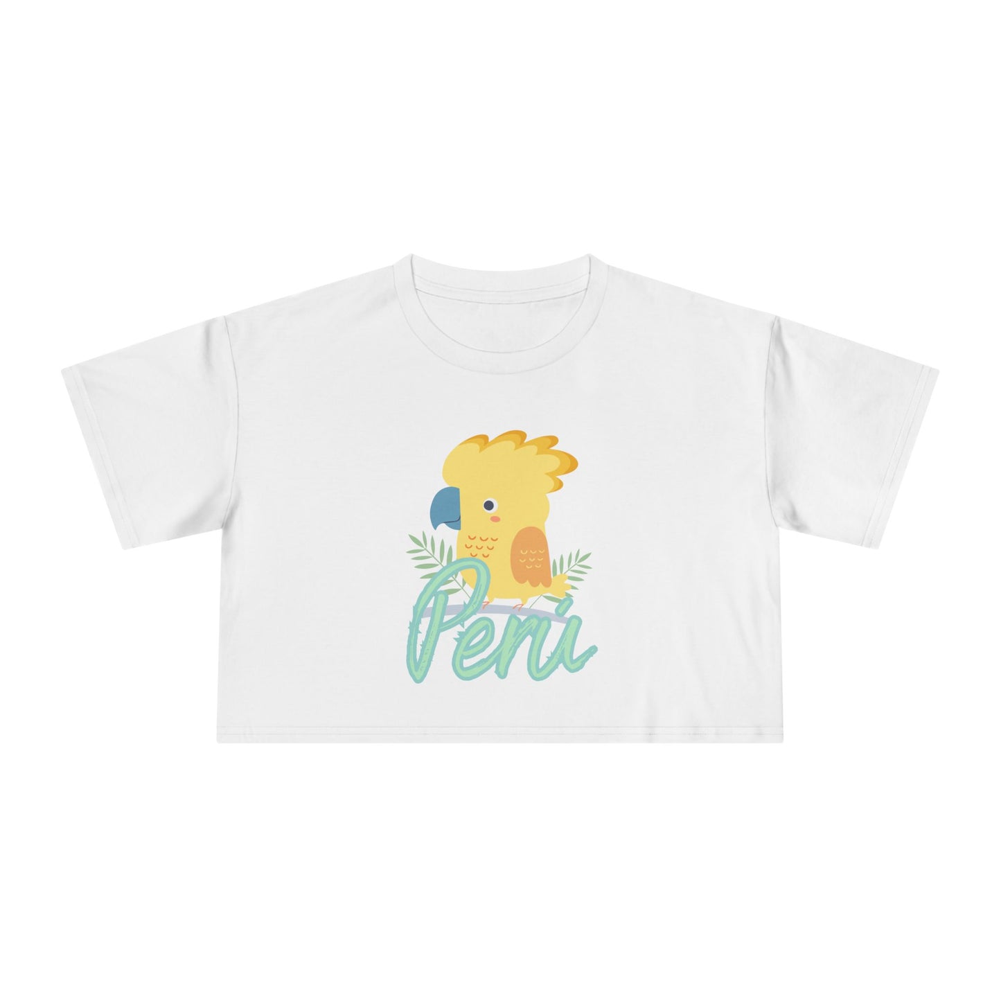 Best Peru Cockatoo Crop Top | Peruvian Gift USA