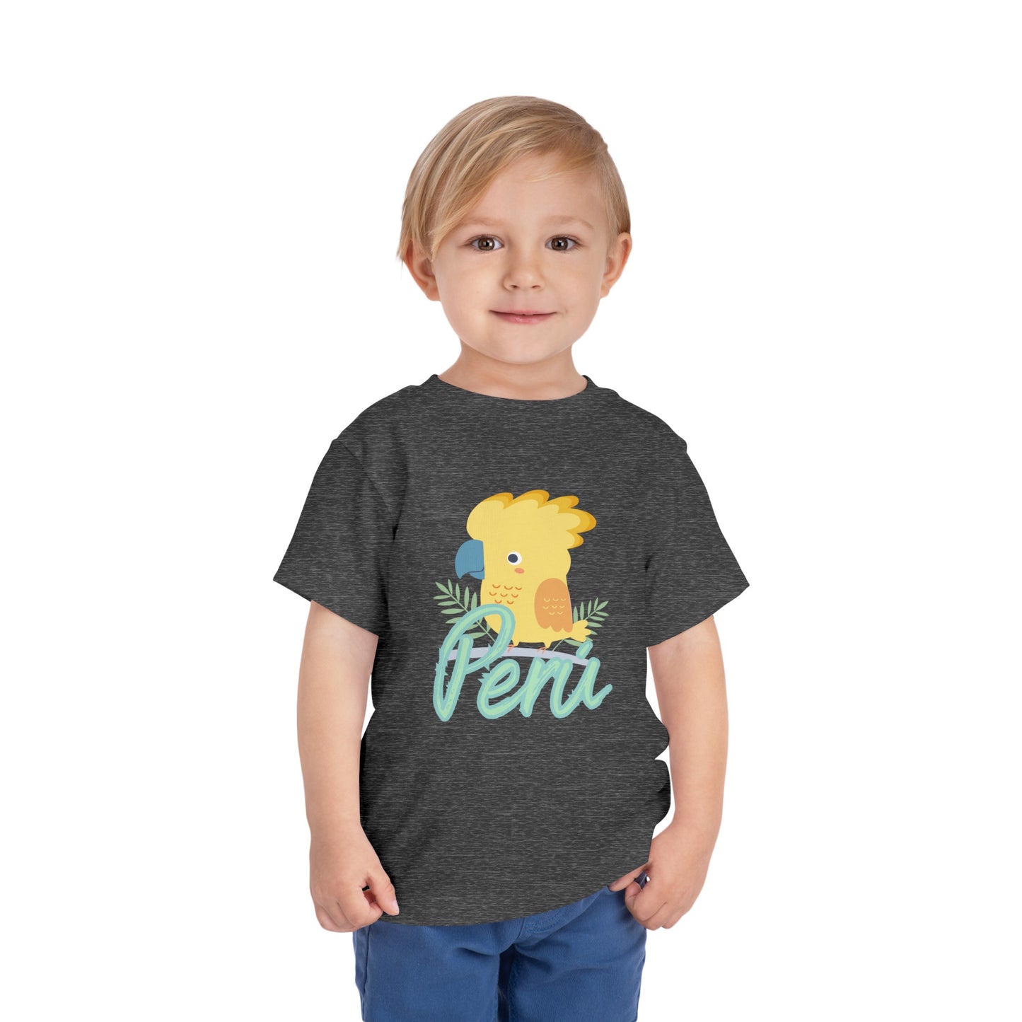 Best PeruvianToddler Short Sleeve Tee "Peru Jungle"