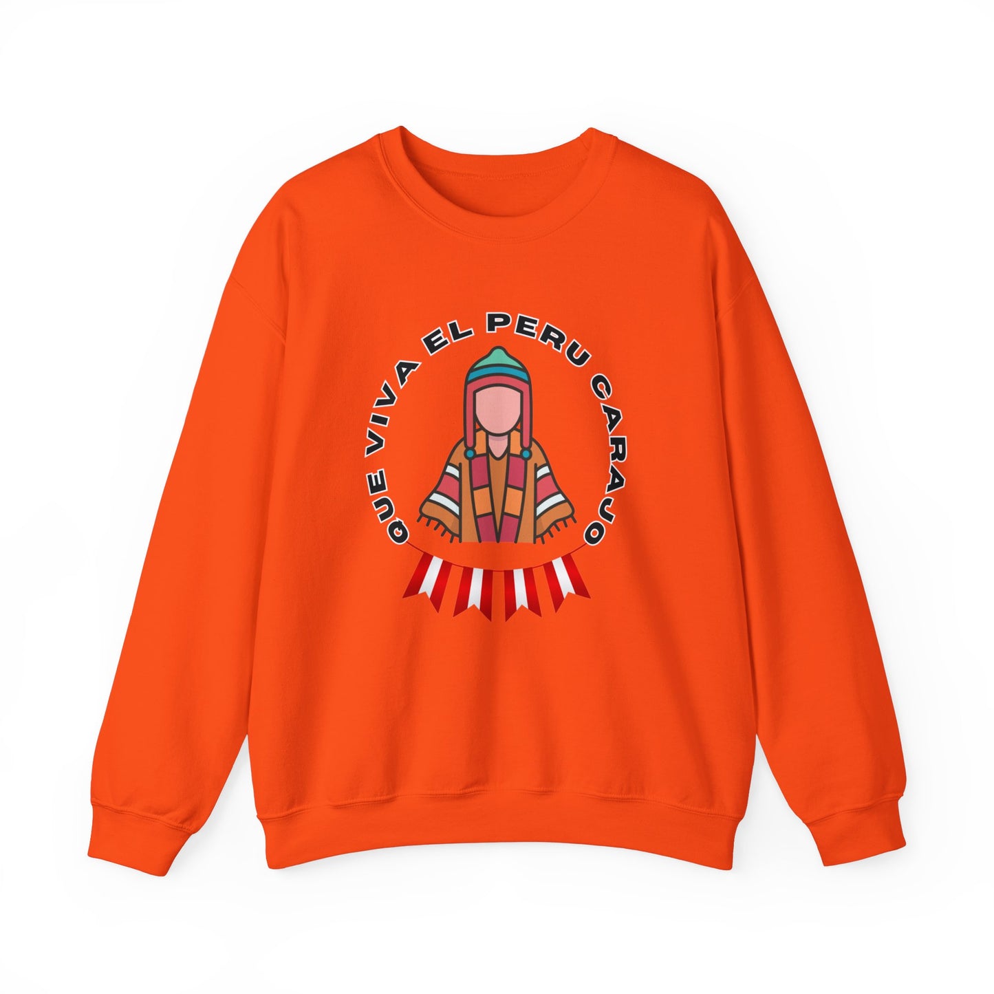 Best Peruvian Unisex Sweatshirt "Que Viva El PERU Carajo"