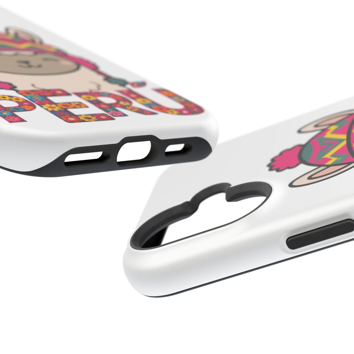 Best Peru Phone Case – Cute Llama with Chullo | Peruvian Gift