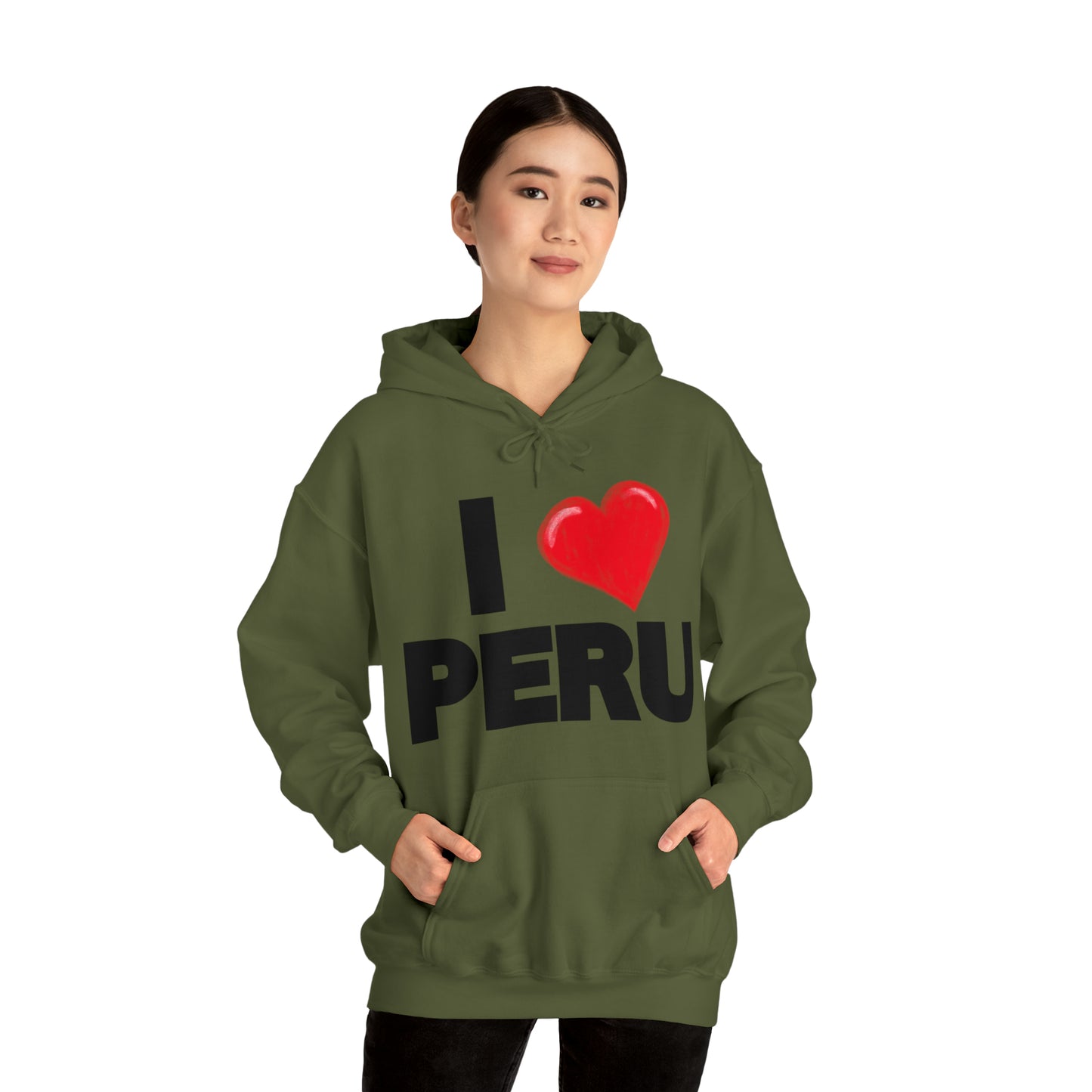 Peruvian Unisex Hoodie "Love Peru"