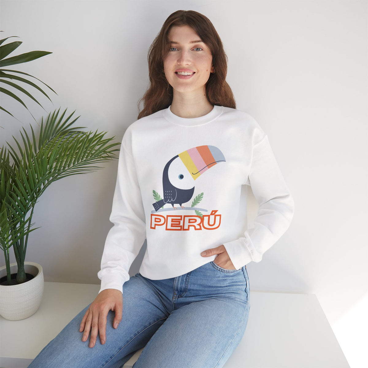 Best Peruvian Unisex Sweatshirt "Tropical Peru"