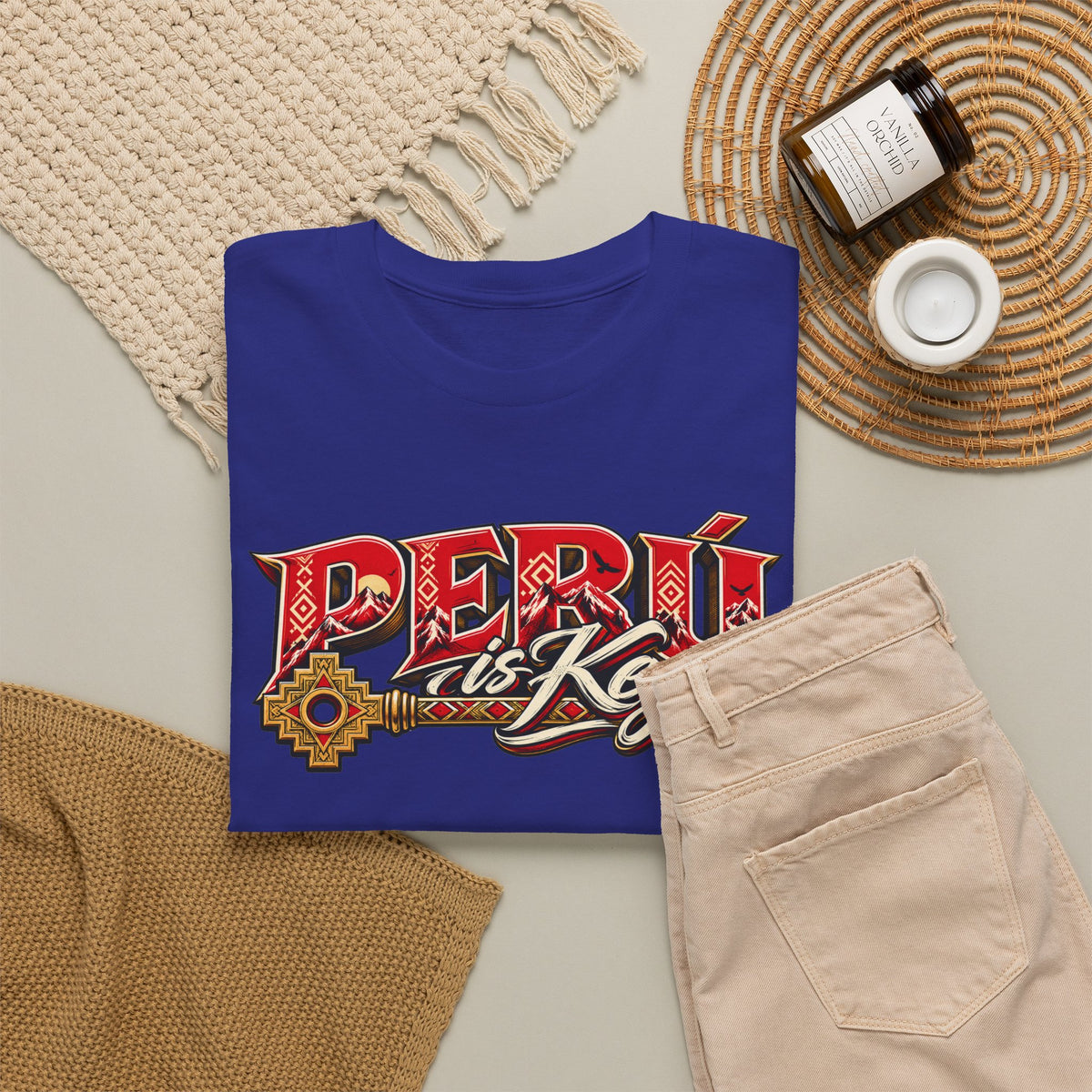 Best Peru is Key T-Shirt - Andes Sun & Condor Peruvian Tee