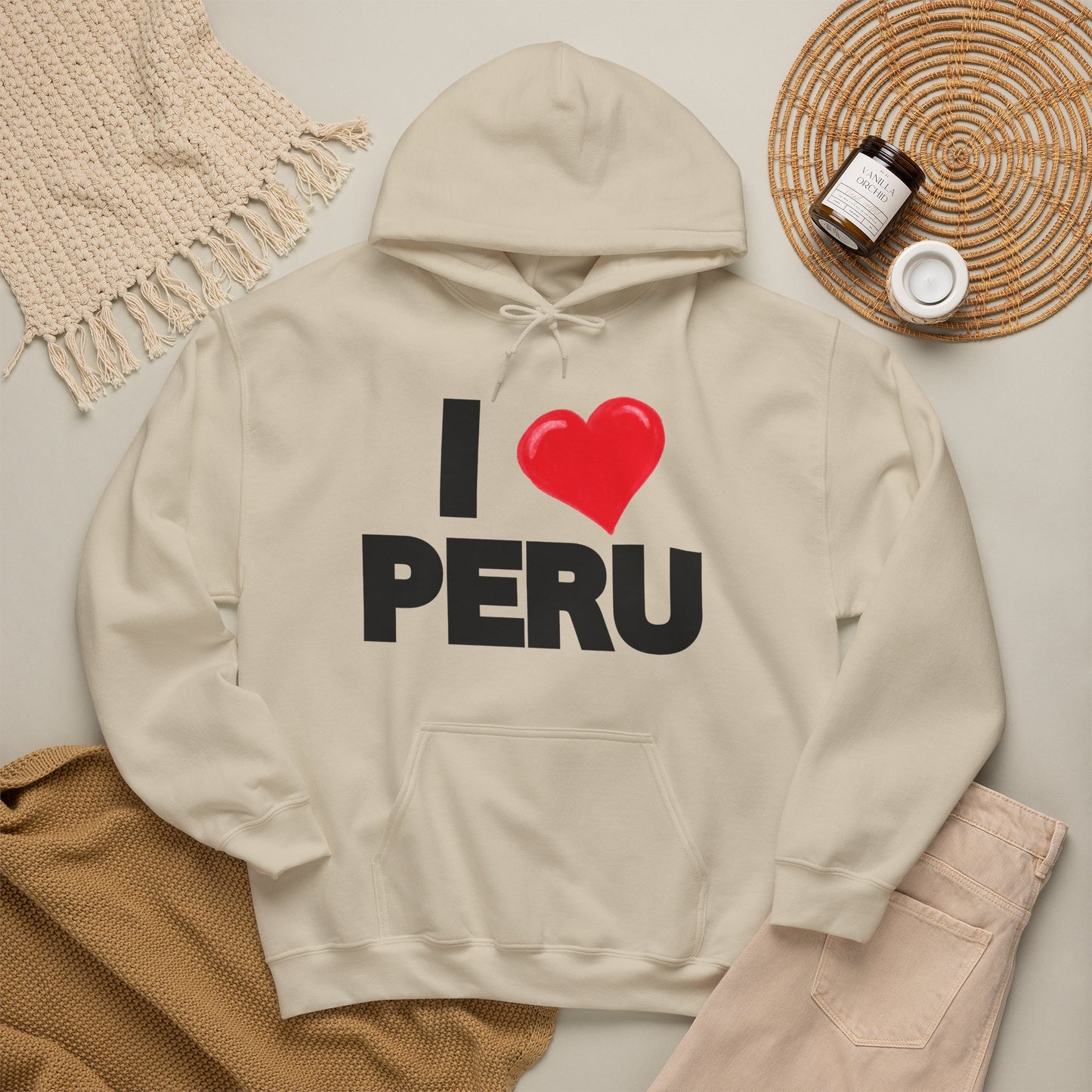 Best I Love Peru Unisex Hoodie - Peruvian Tee