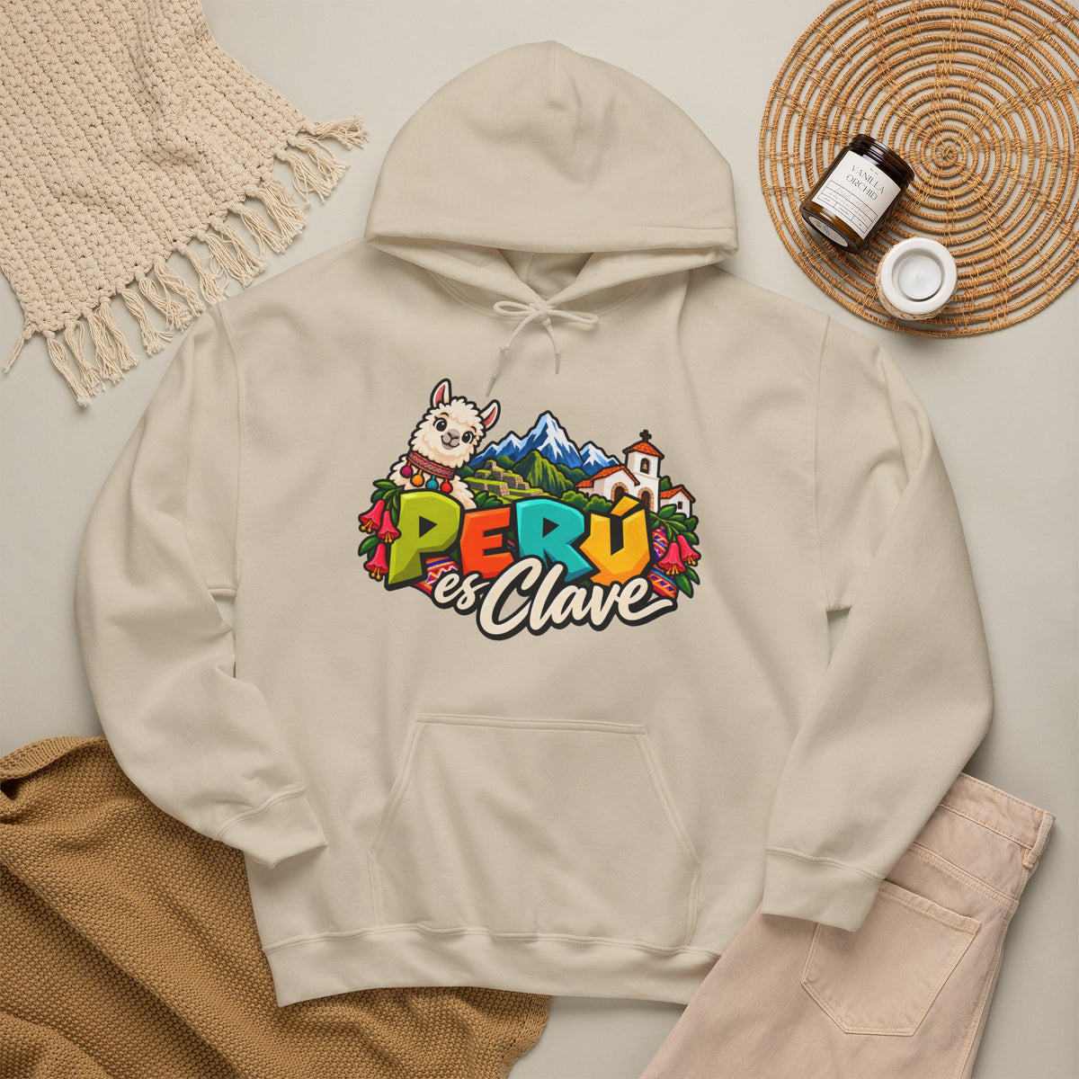 Best Perú es Clave Hoodie - Alpaca & Machu Picchu Gift
