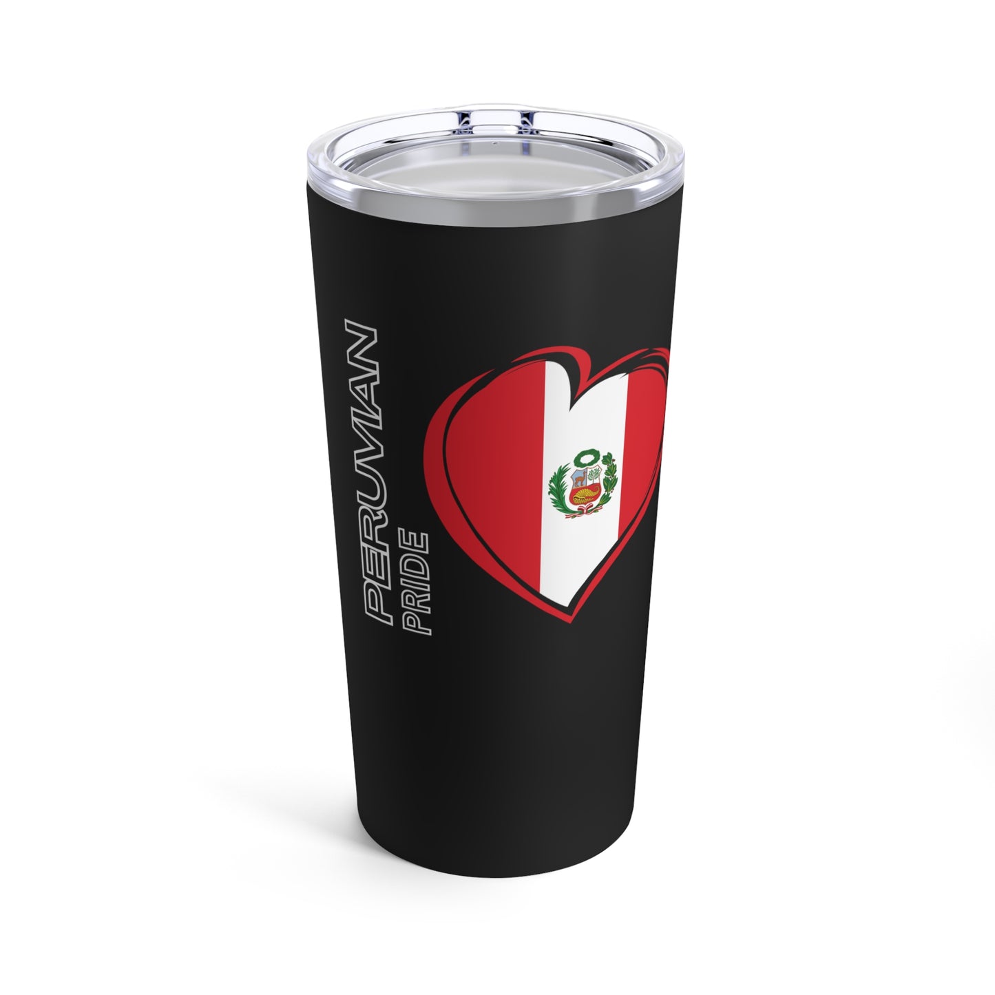 Best Peruvian Coffee Tumbler 20oz "Peruvian Flag"