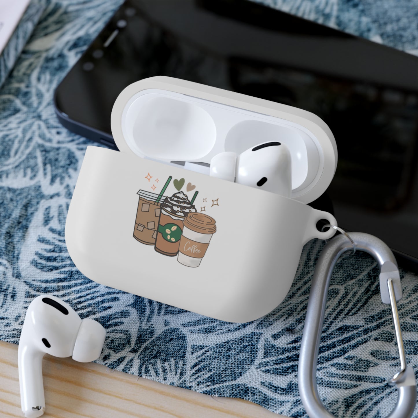 Best Coffee AirPods and AirPods Pro Case Cover "Without coffee, I'm a Depresso"