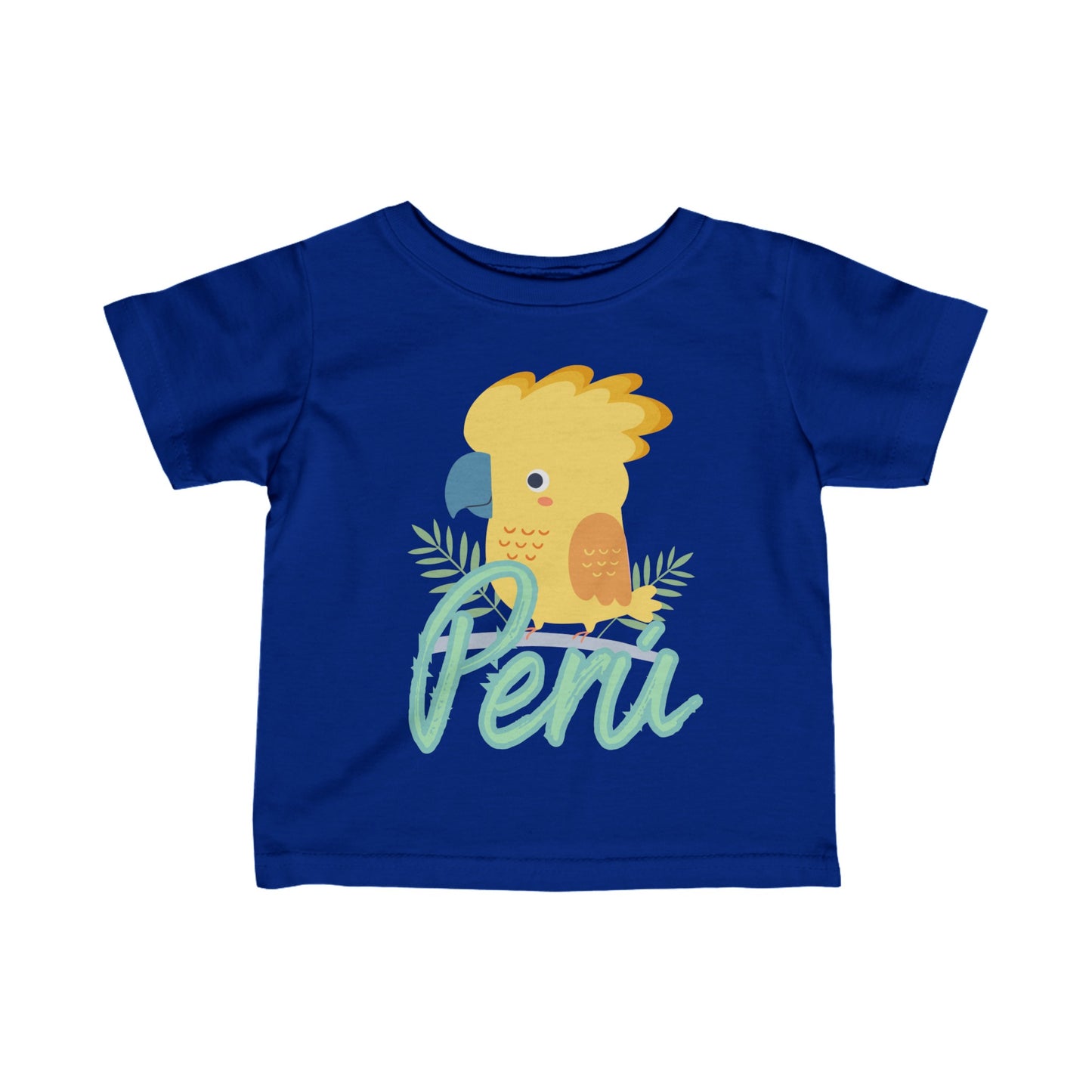 Best Peruvian Infant Fine Jersey Tee "Peru Gallito de Las Rocas"