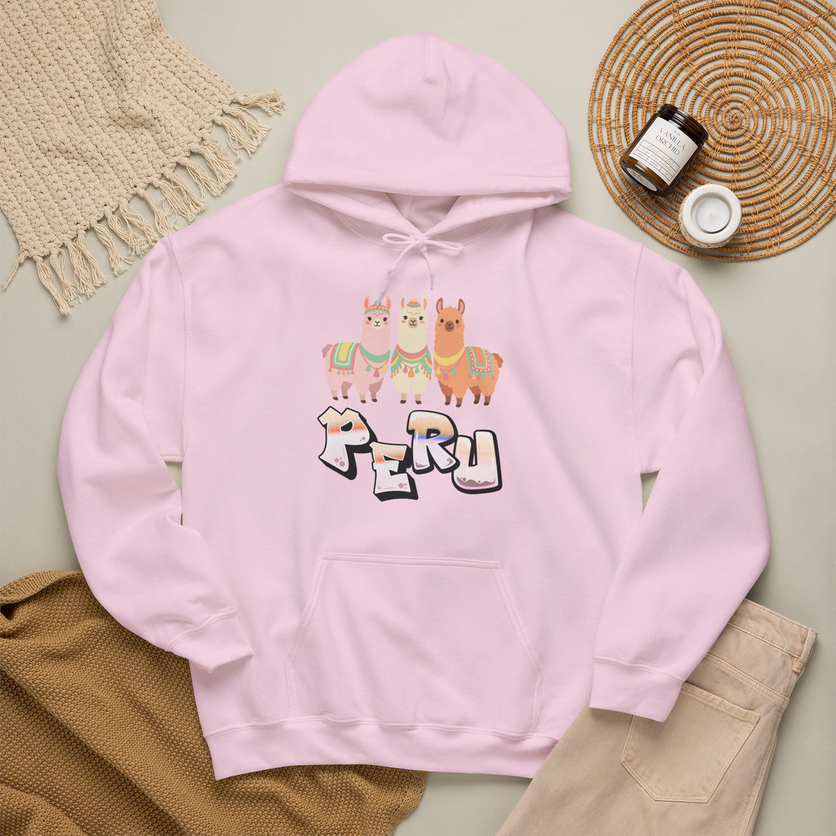 Best Peru Three Llamas Hoodie - Peruvian Pullover