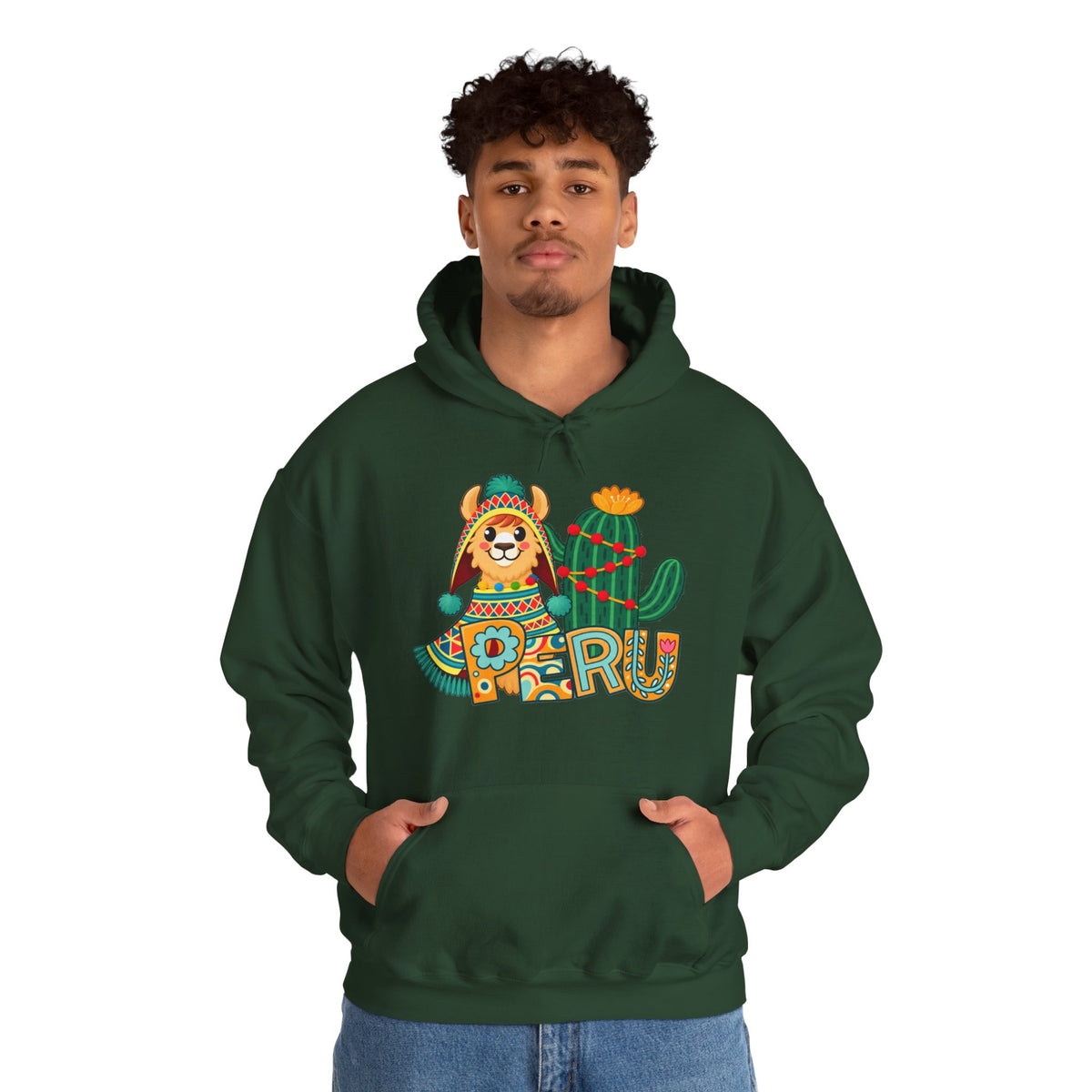 Best Chullo Llama Peru Hoodie - Cute Andean Poncho Gift
