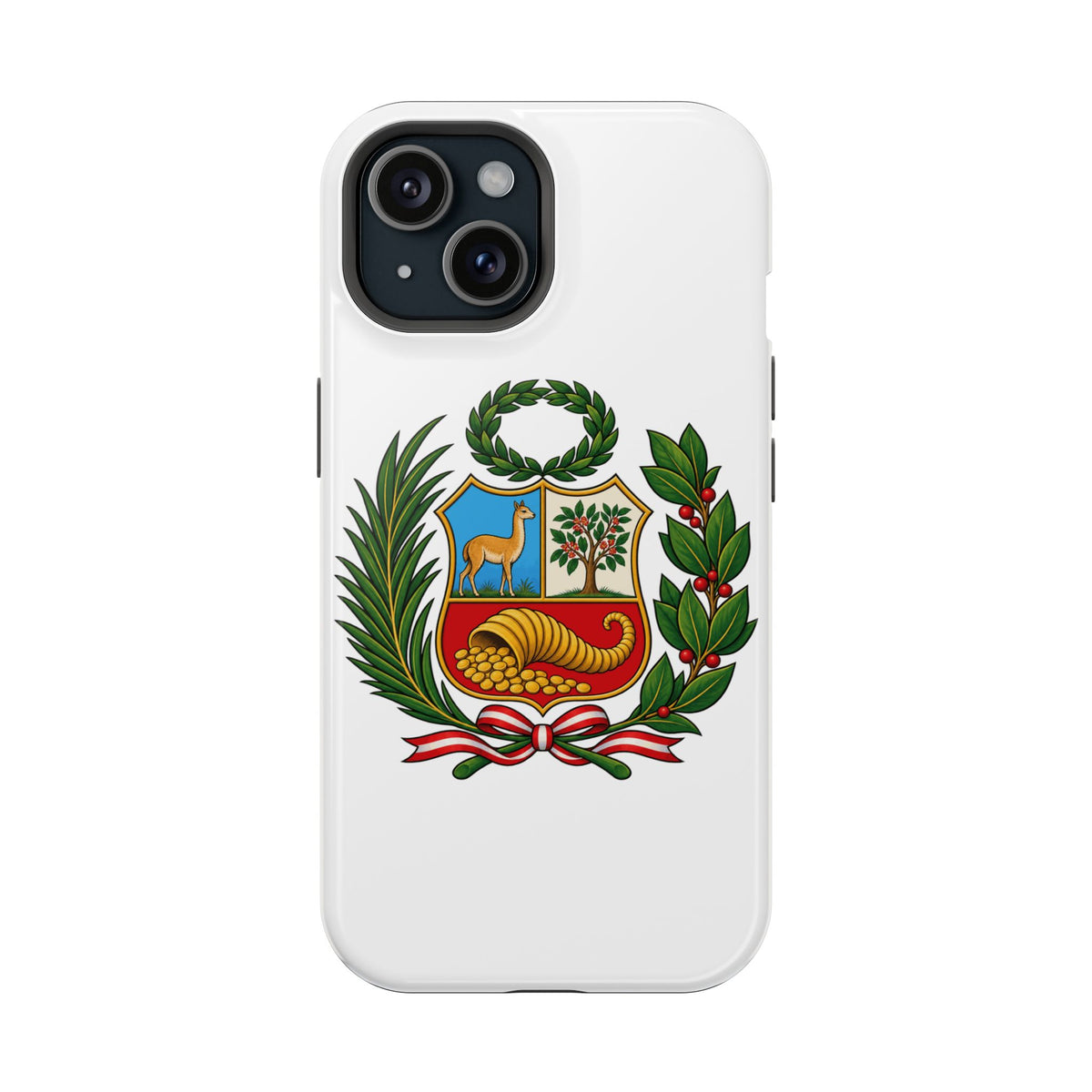 Best Peru Coat of Arms Phone Case - Escudo Nacional Gift