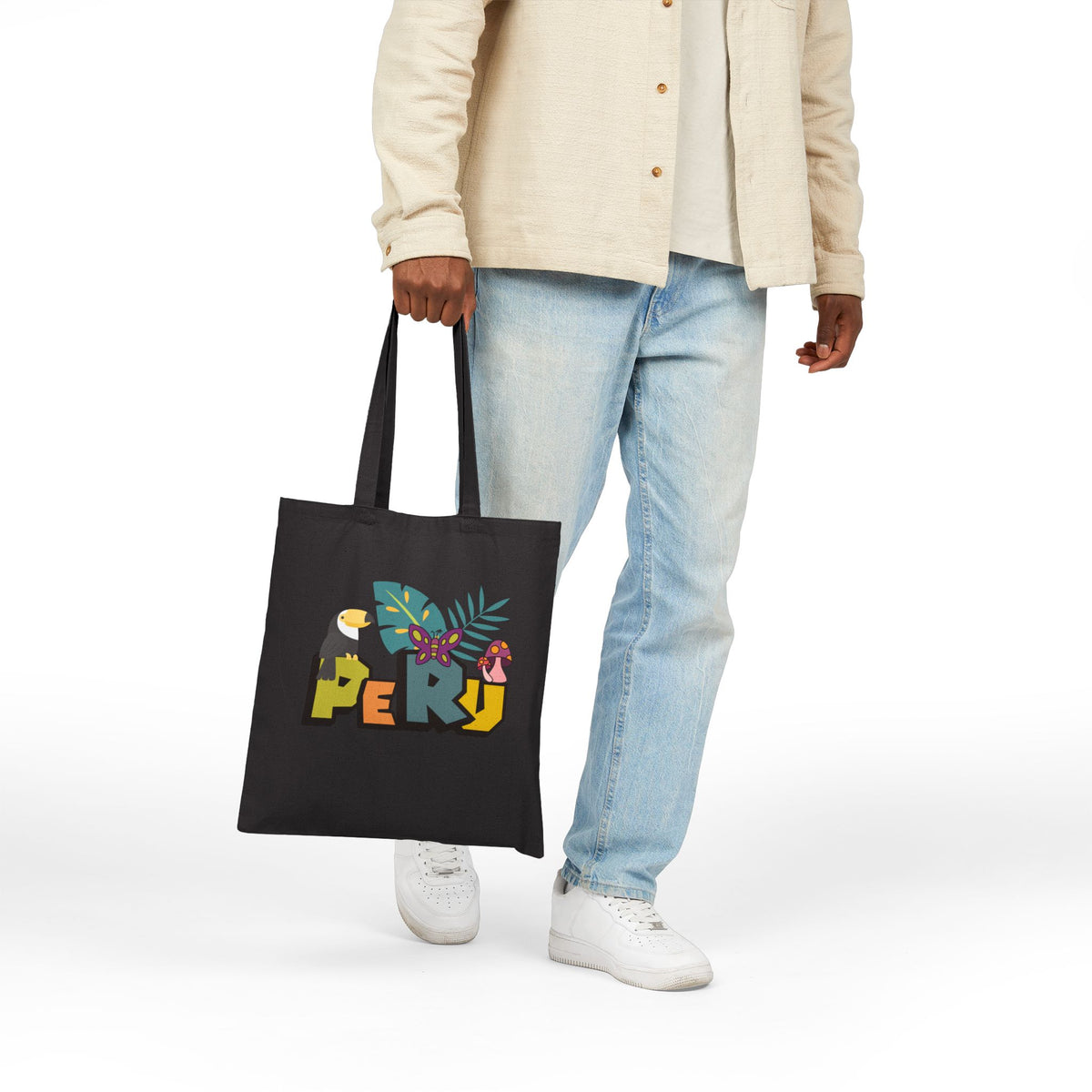 Best Peru Jungle Canvas Tote Bag - Peruvian