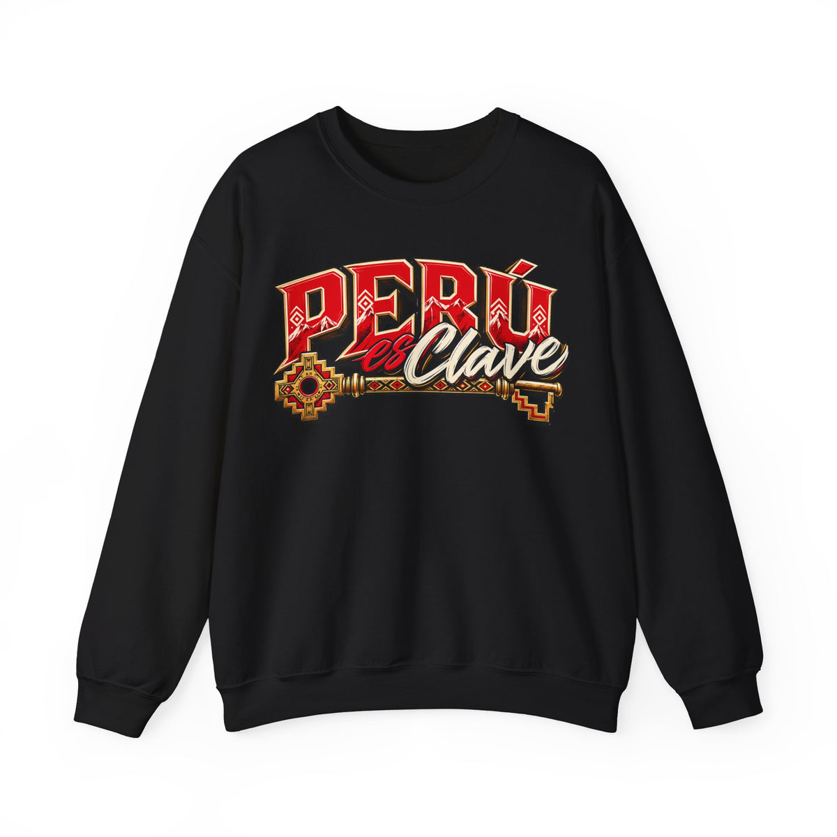 Best Perú es Clave Sweatshirt - Gold Key & Andes Crewneck