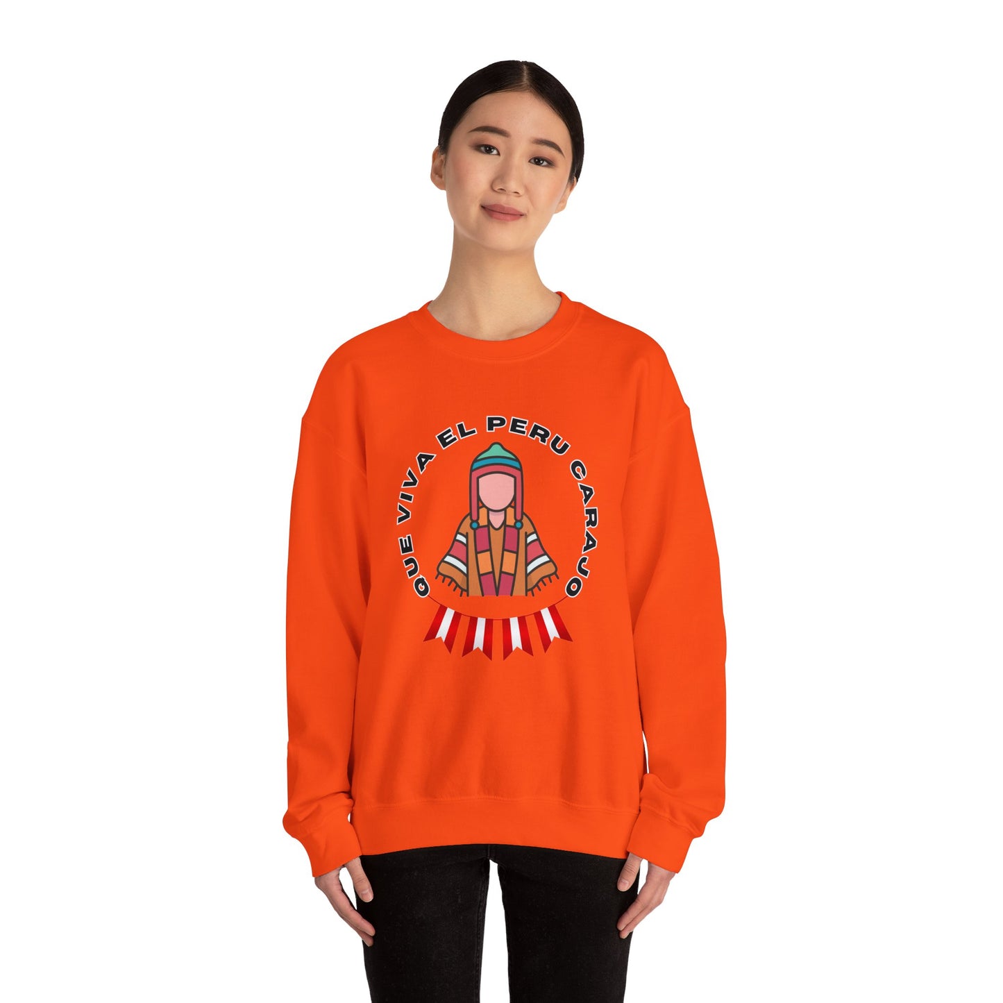 Best Peruvian Unisex Sweatshirt "Que Viva El PERU Carajo"