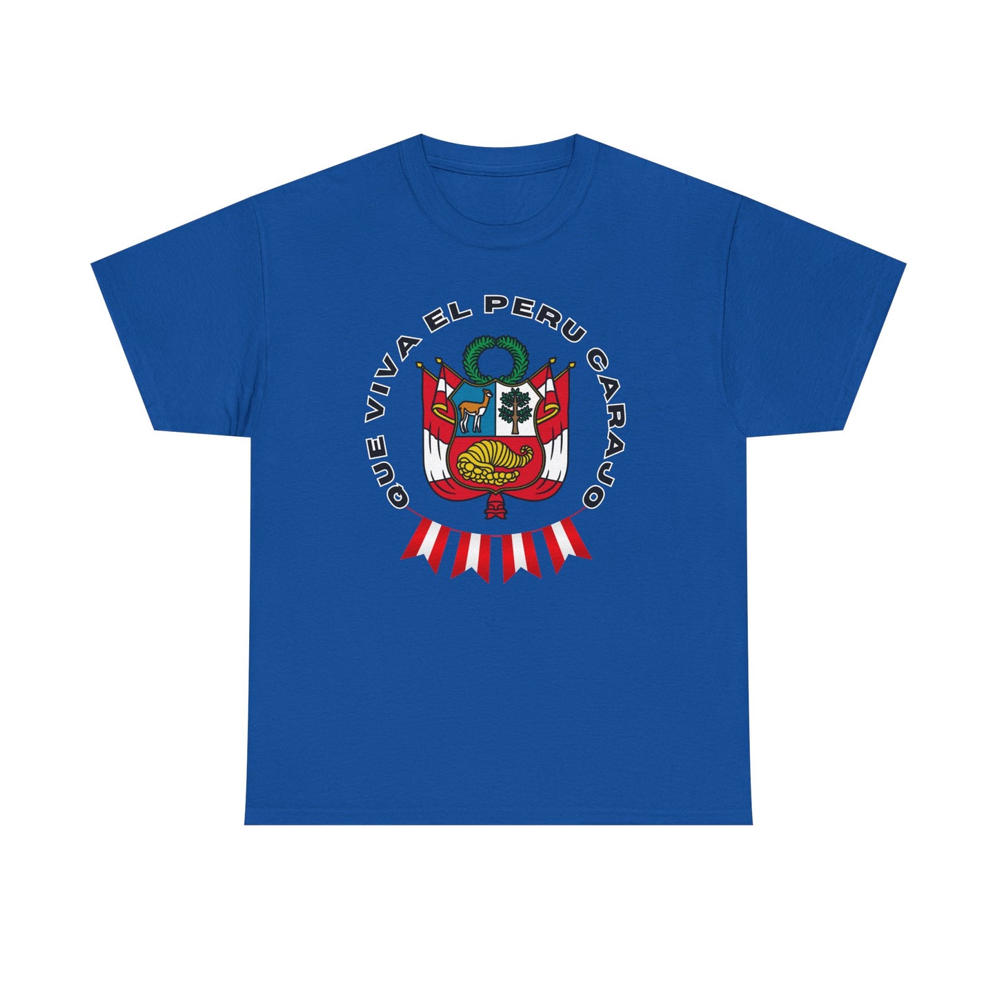 Best Que Viva El Peru Carajo T-Shirt USA Unisex Pride Tee