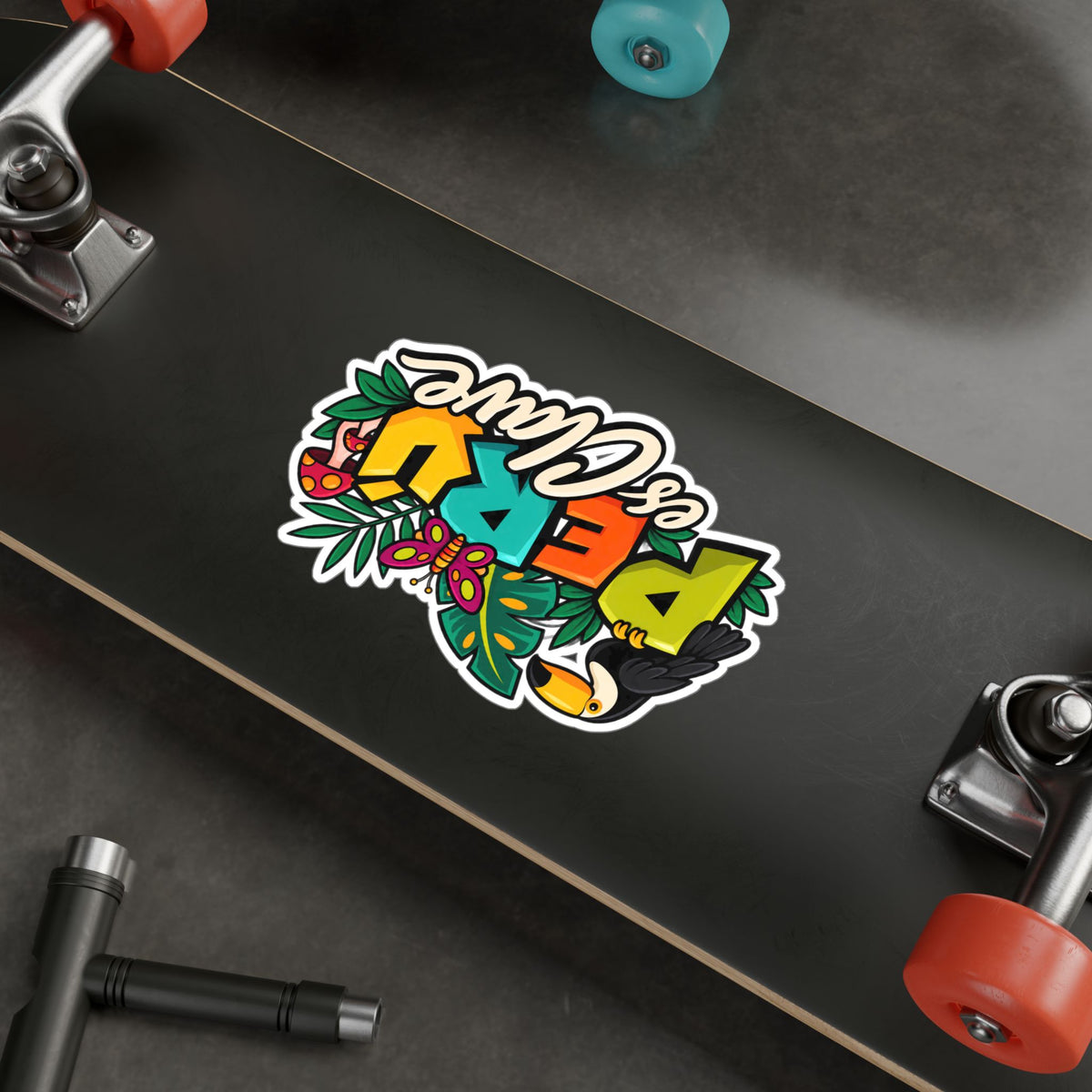 Best Perú es Clave Sticker - Amazon Toucan Jungle Decal