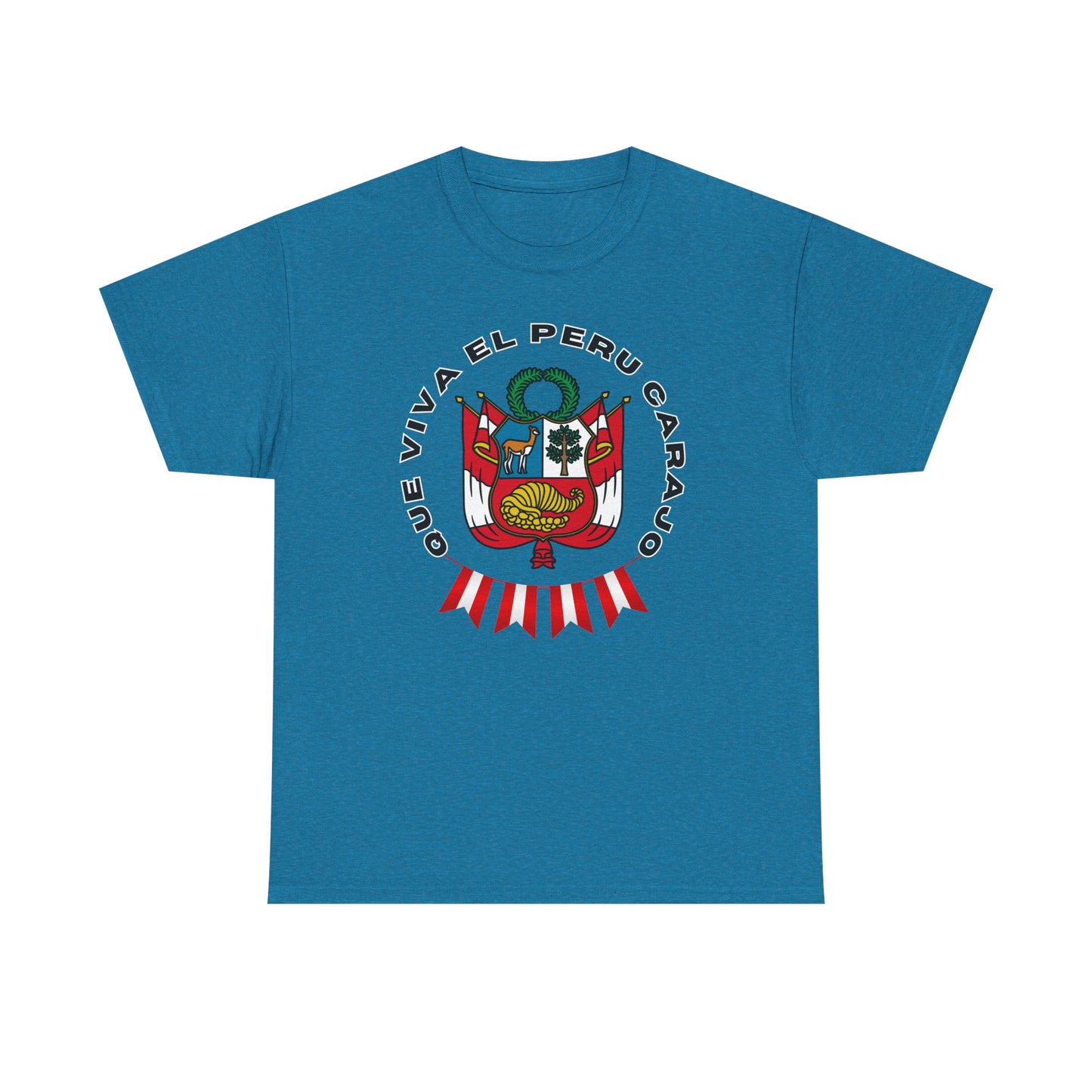 Best Que Viva El Peru Carajo T-Shirt USA Unisex Pride Tee