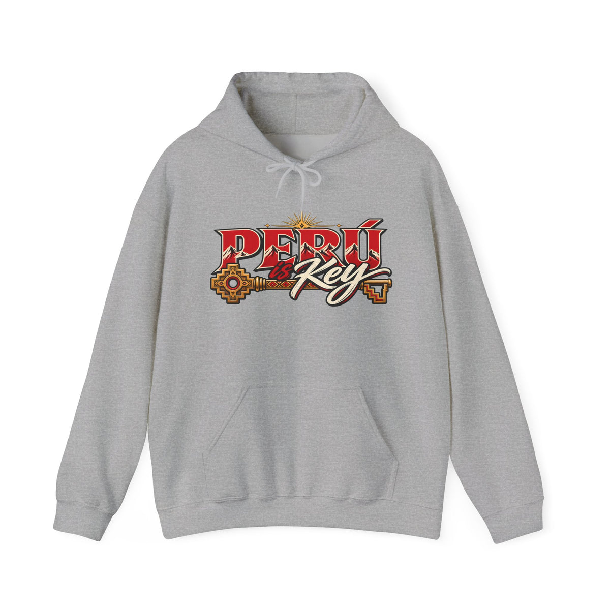 Best Peru is Key Hoodie - Golden Sun & Andes Peruvian Gift