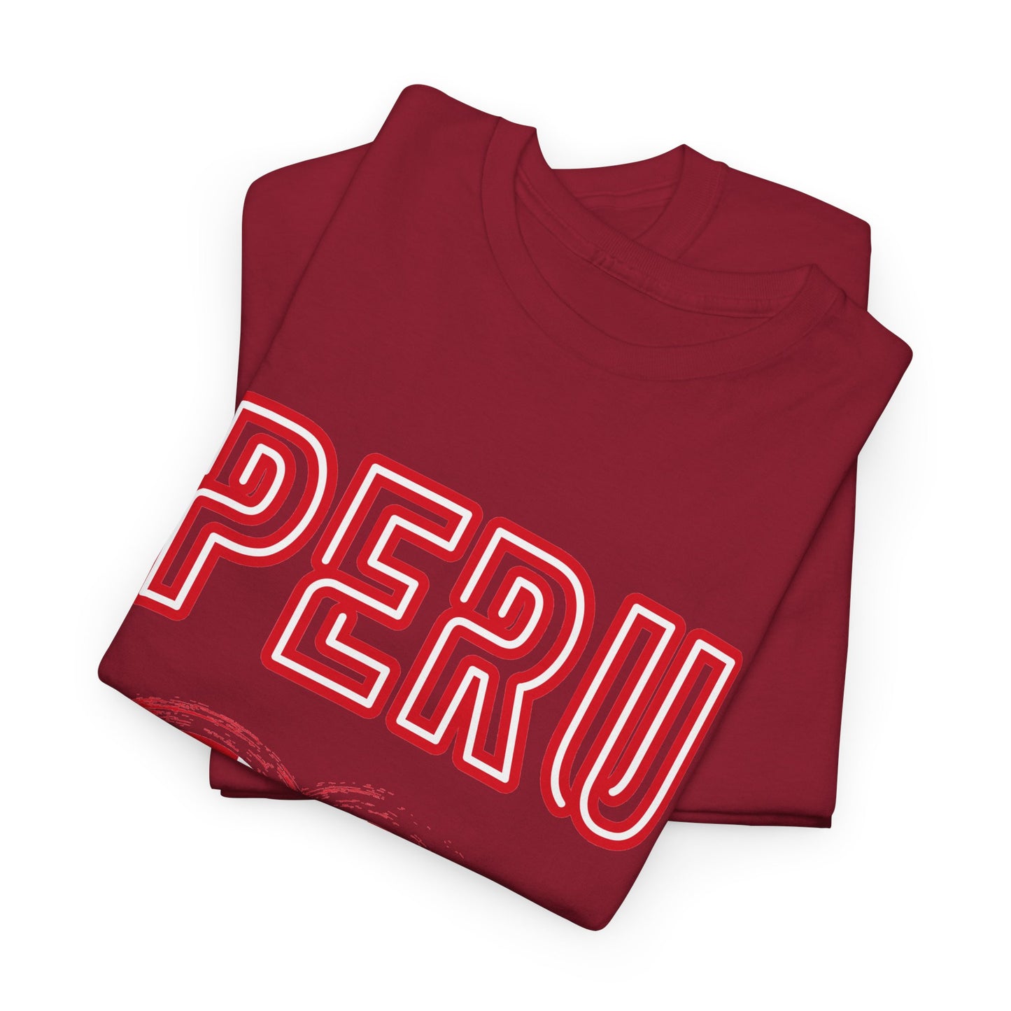 Best Peru Heart Flag T-Shirt - Peruvian Pride Tee