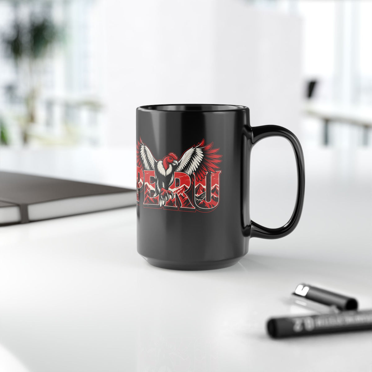 Best Peruvian Black Coffee Mug "Peru Condor"