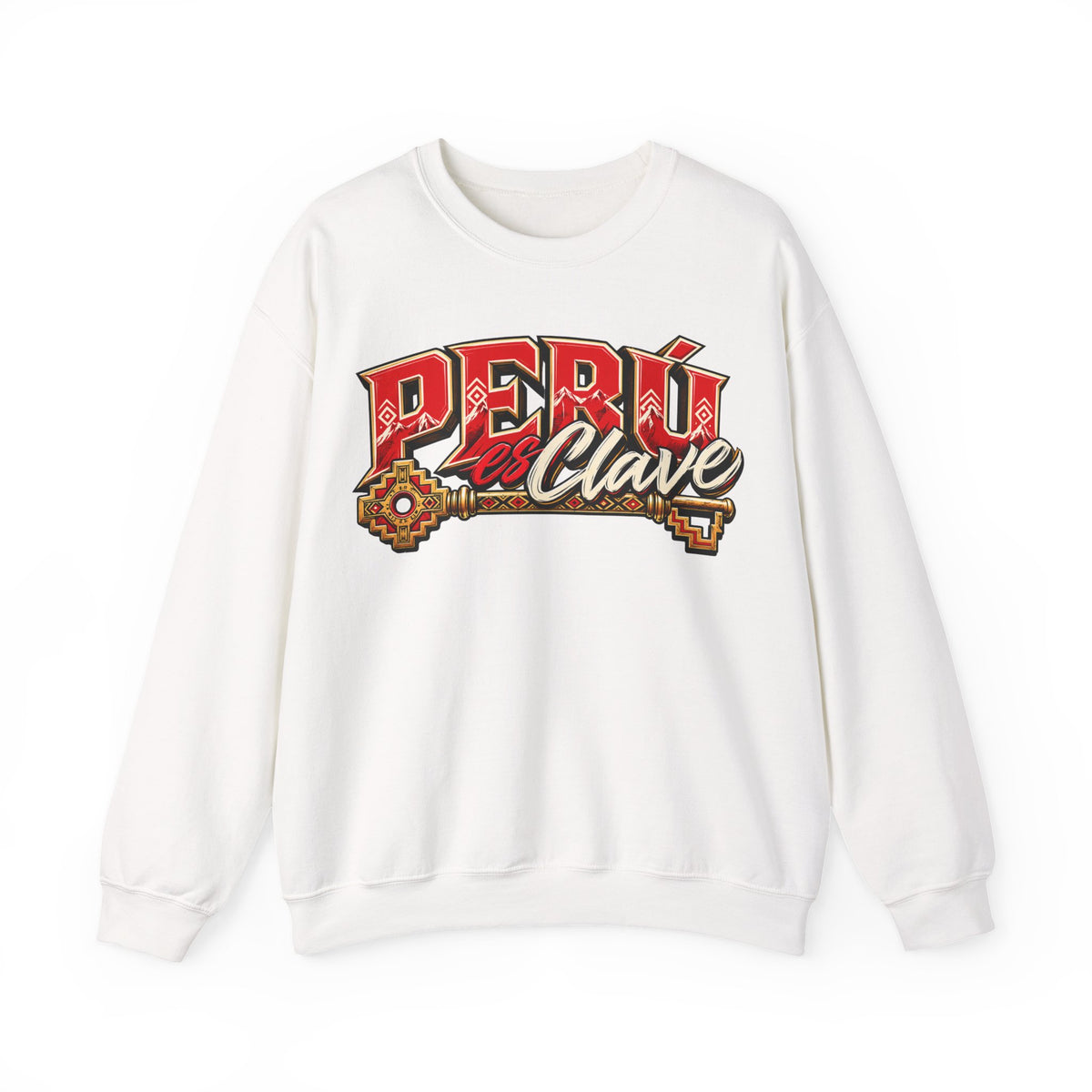 Best Perú es Clave Sweatshirt - Gold Key & Andes Crewneck