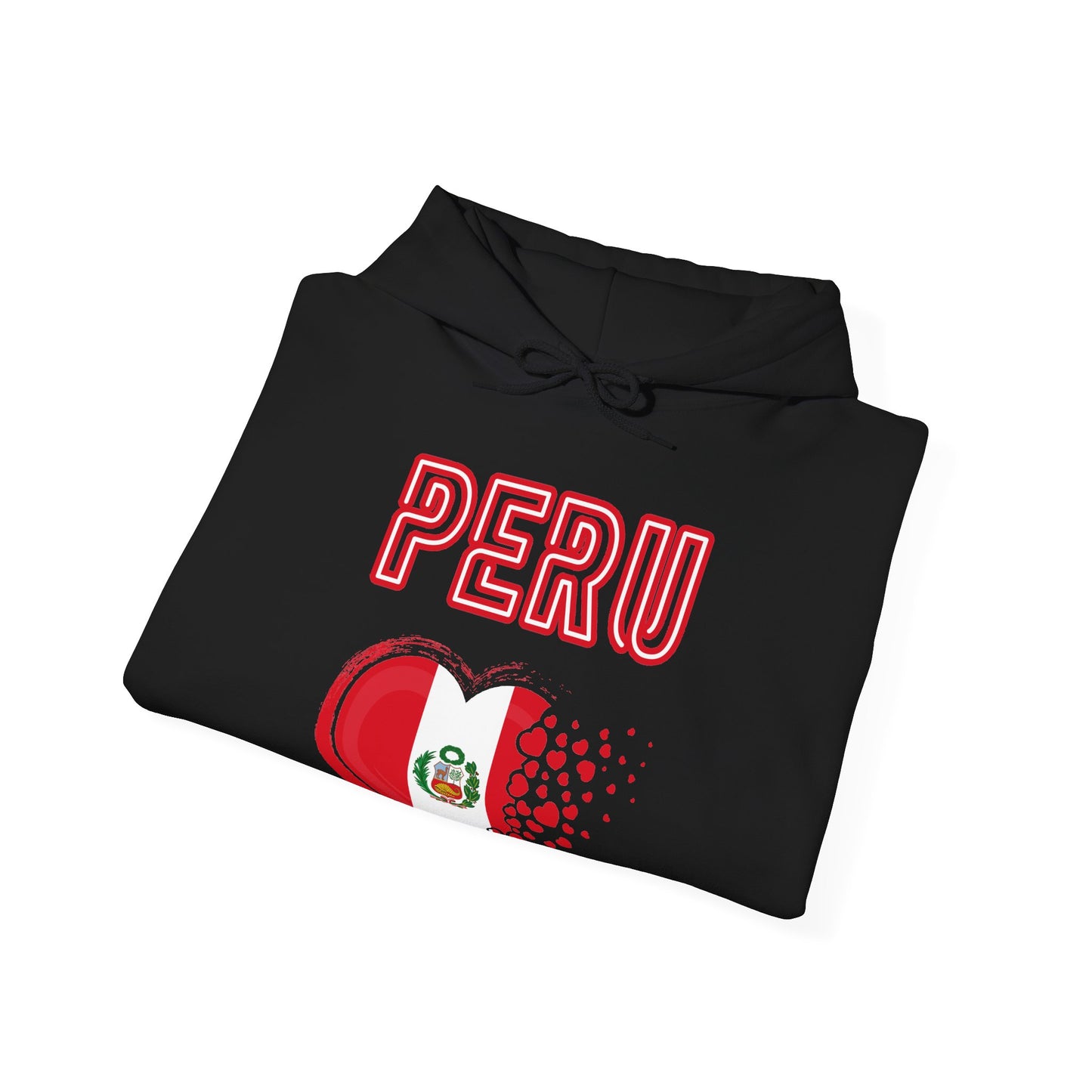 Best Peru Heart Flag Hoodie - Peruvian Pullover