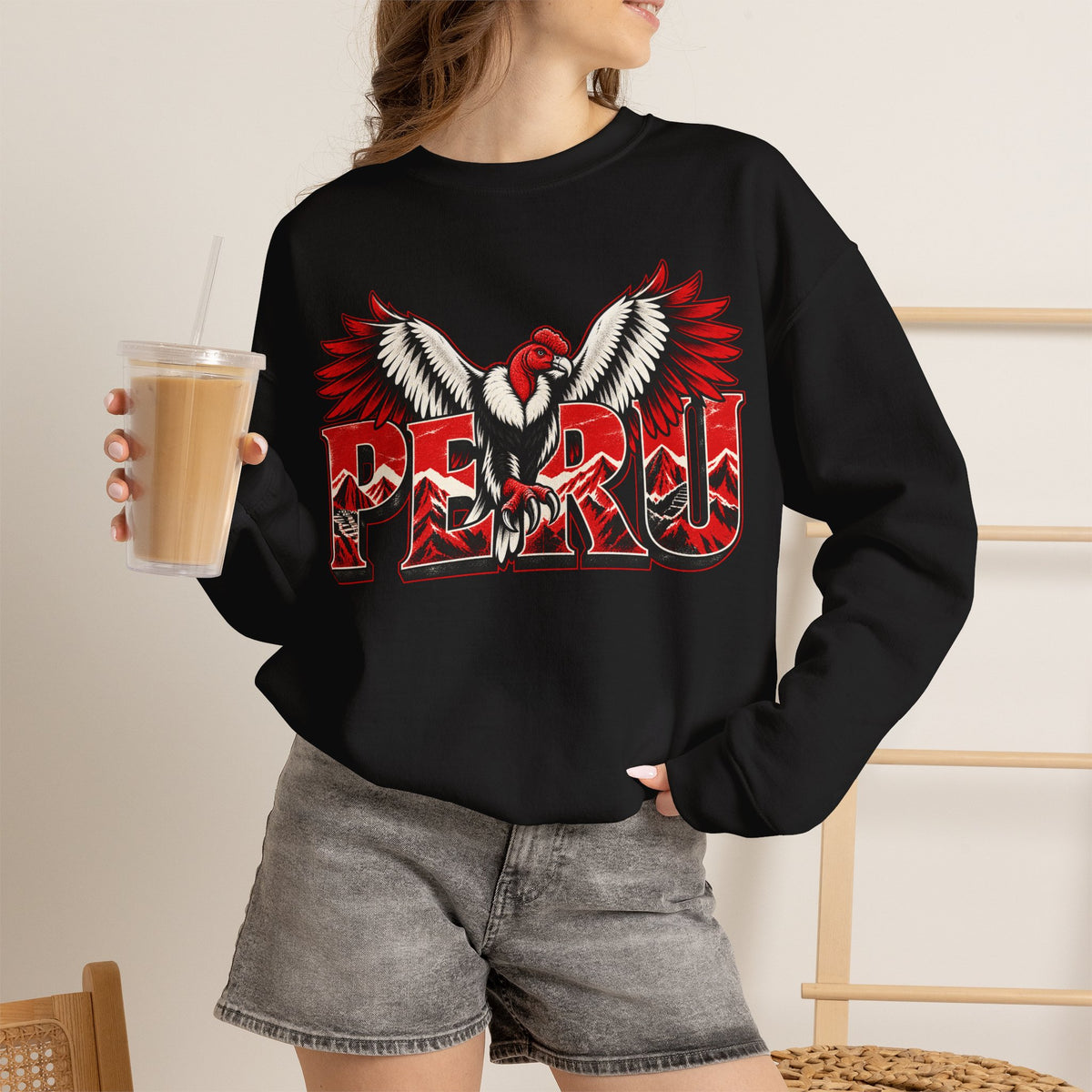 Best Peru Condor Sweatshirt - Peruvian Crewneck