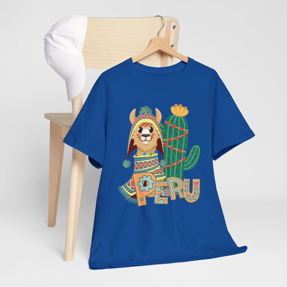 Best Peru Chullo Llama T-Shirt USA — Peruvian Pride Tee