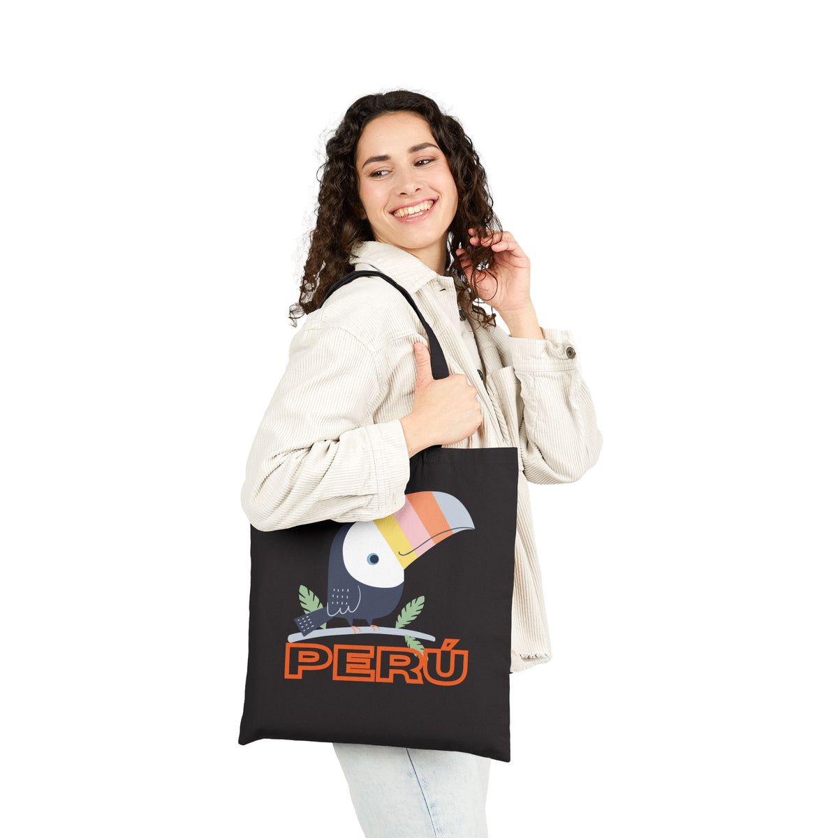 Best Peruvian Canvas Tote Bag "Peru Selva"