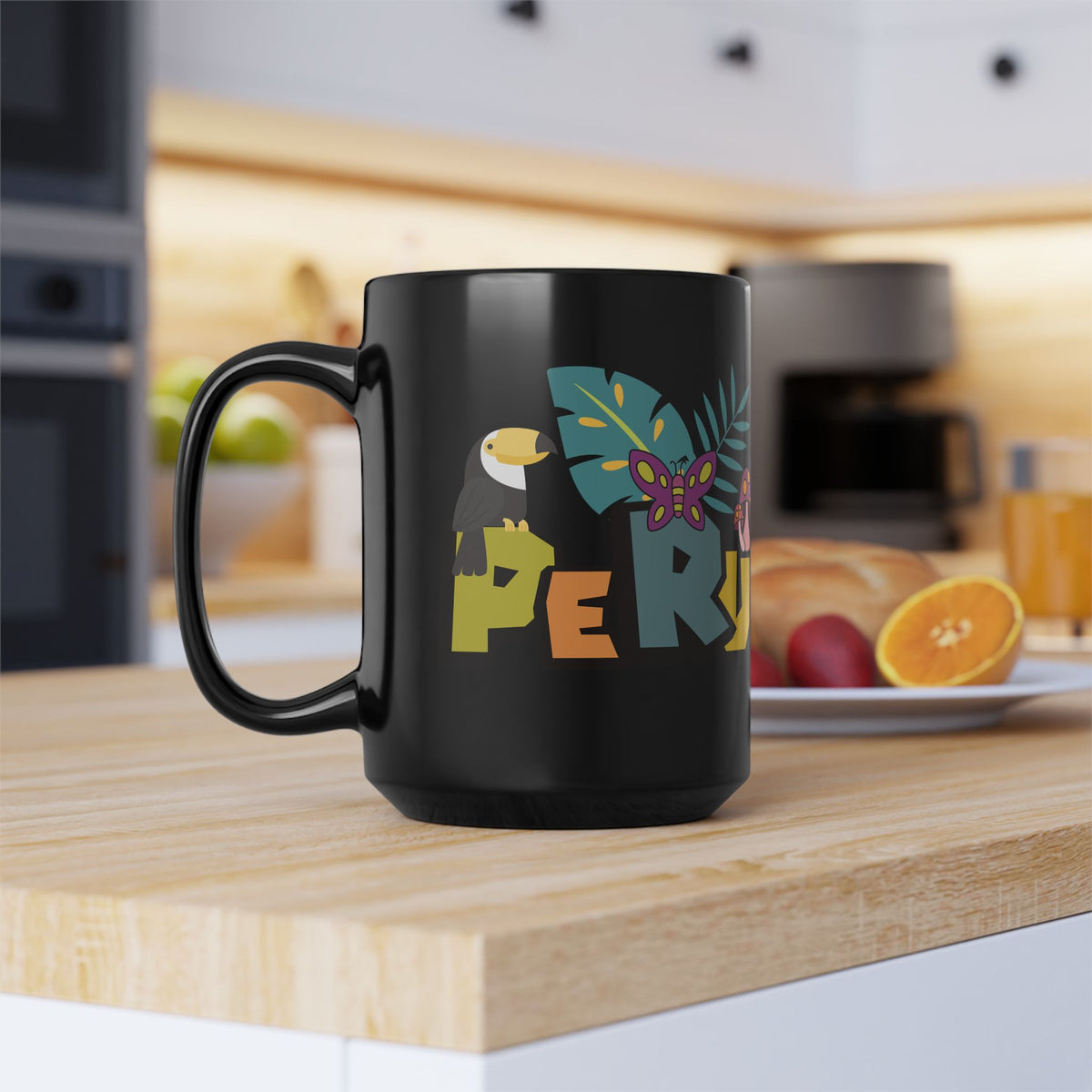 Best Peruvian Black Coffee Mug "Peru Jungle"
