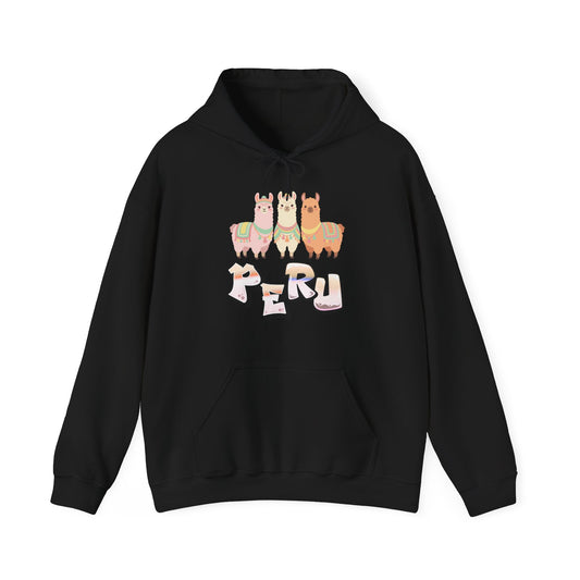 Best Pastel Llama Peru Hoodie - Cute Three Llamas Gift