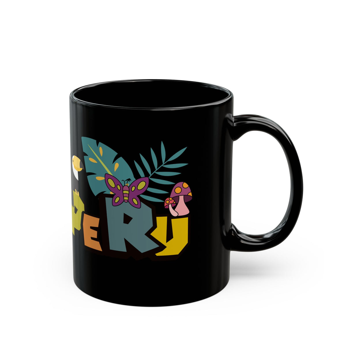 Best Peruvian Black Coffee Mug "Peru Jungle"