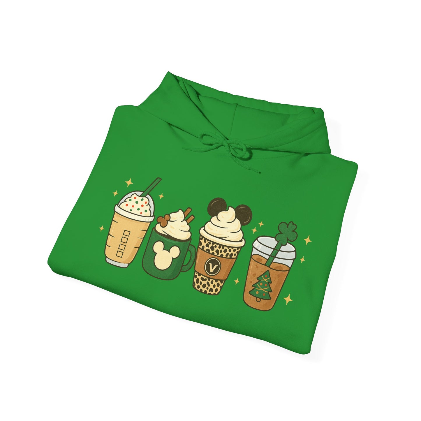 Seasonal Coffee Cups Hoodie USA ☕✨ – Unisex Coffee Hoodie for Every Occasion