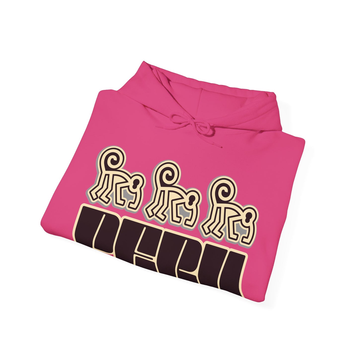 Best Peru Nazca Monkey Hoodie - Peruvian Pullover