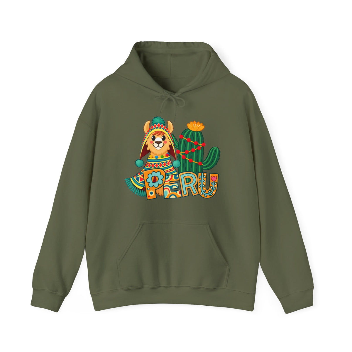 Best Peru Llama Hoodie - Cozy Peruvian Gift for Him & Her