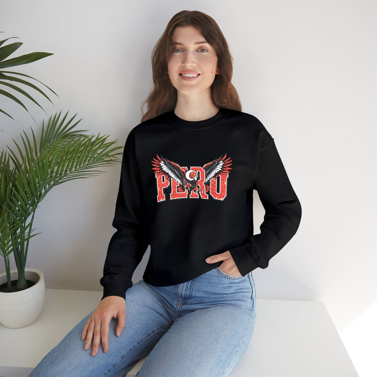 Best Peru Condor Embroidered Sweatshirt USA