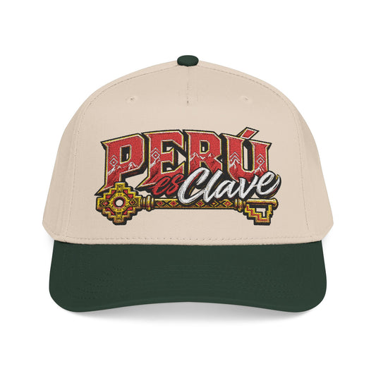 Best Peru Es Clave Embroidered Cap USA