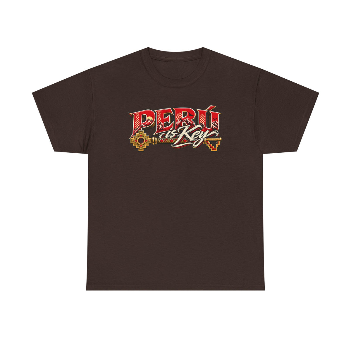 Best Peru is Key T-Shirt - Andes Sun & Condor Peruvian Tee
